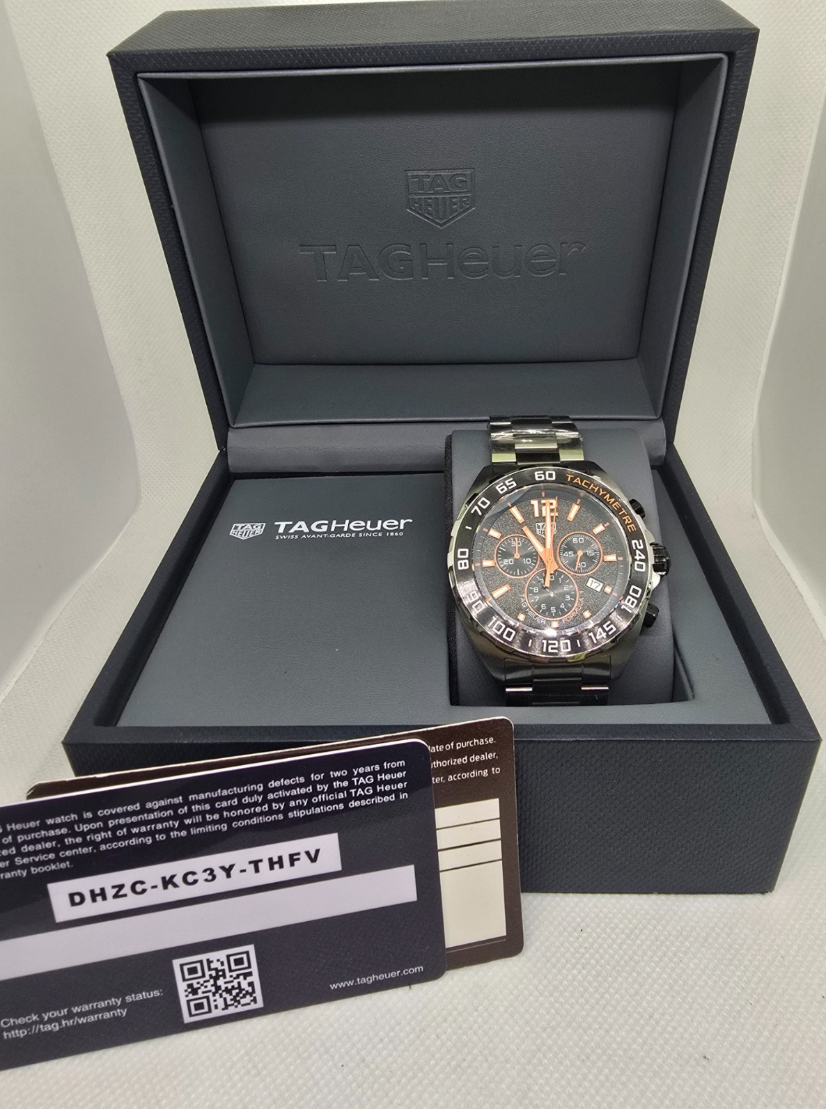 Tag Heuer Formula 1 Quartz Chronograph Grey Men's Watch CAZ101AH.BA0842