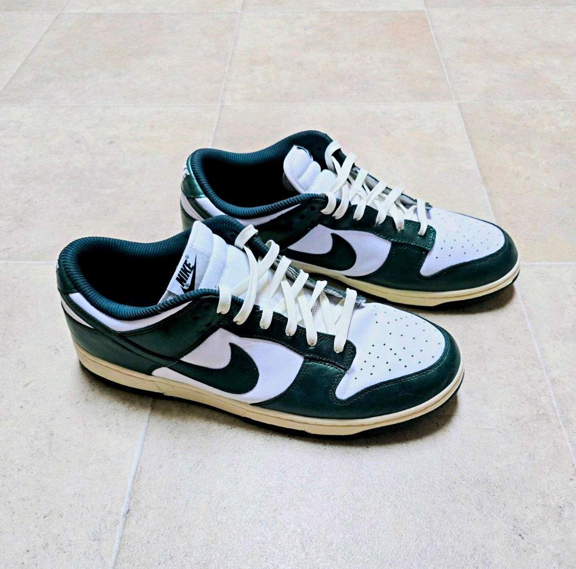 Nike Dunk Low White/Pro Green-Coconut Milk (Vintage Green) Size: 14M/15.5W Nike Dunk Low White/Pro Green-Coconut Milk (Vintage Green) Size: 14M/15.5W