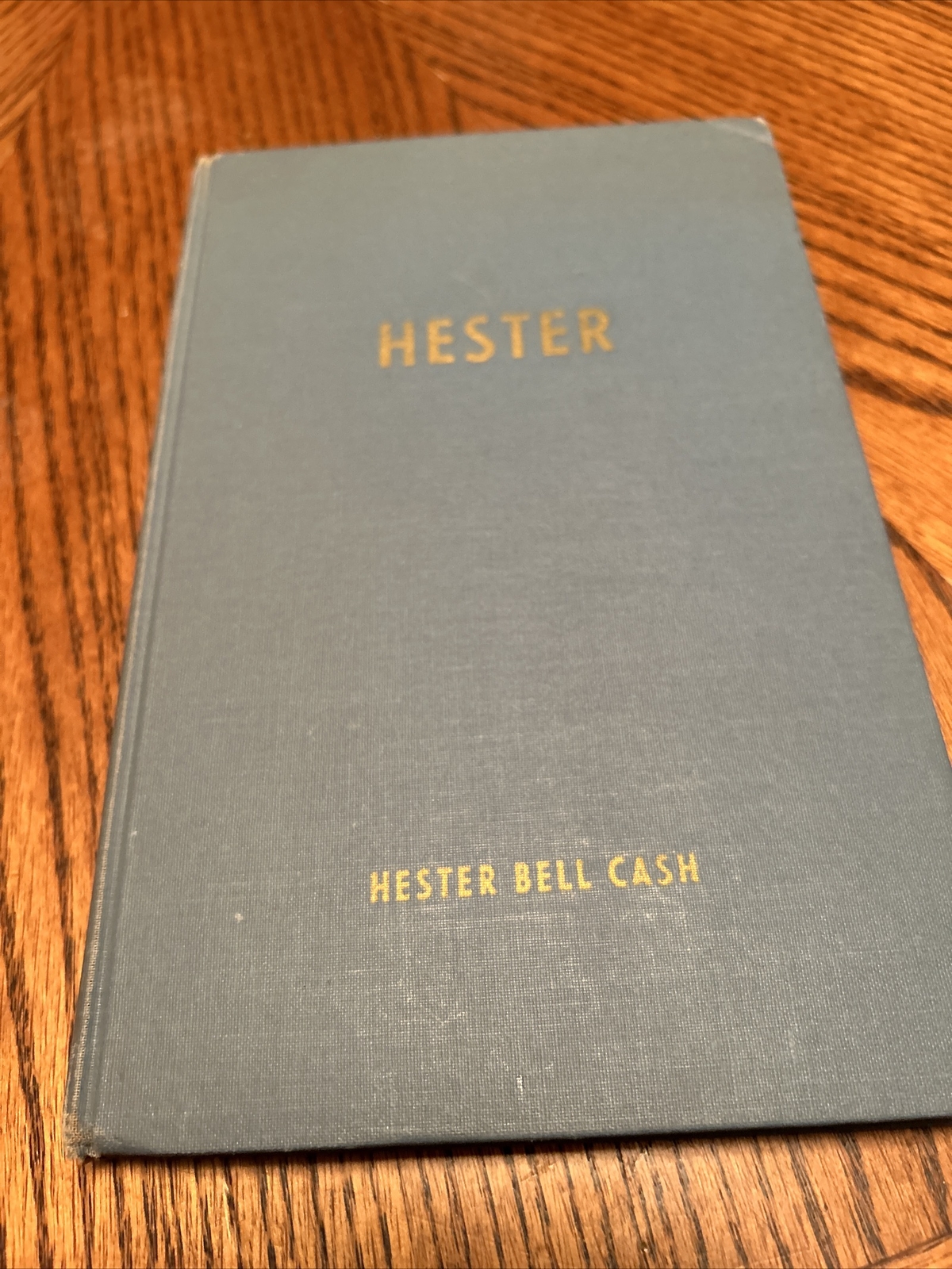 RAREHester Bell Cash signed book With (Personal Letter To Relative) Amarillo,TX