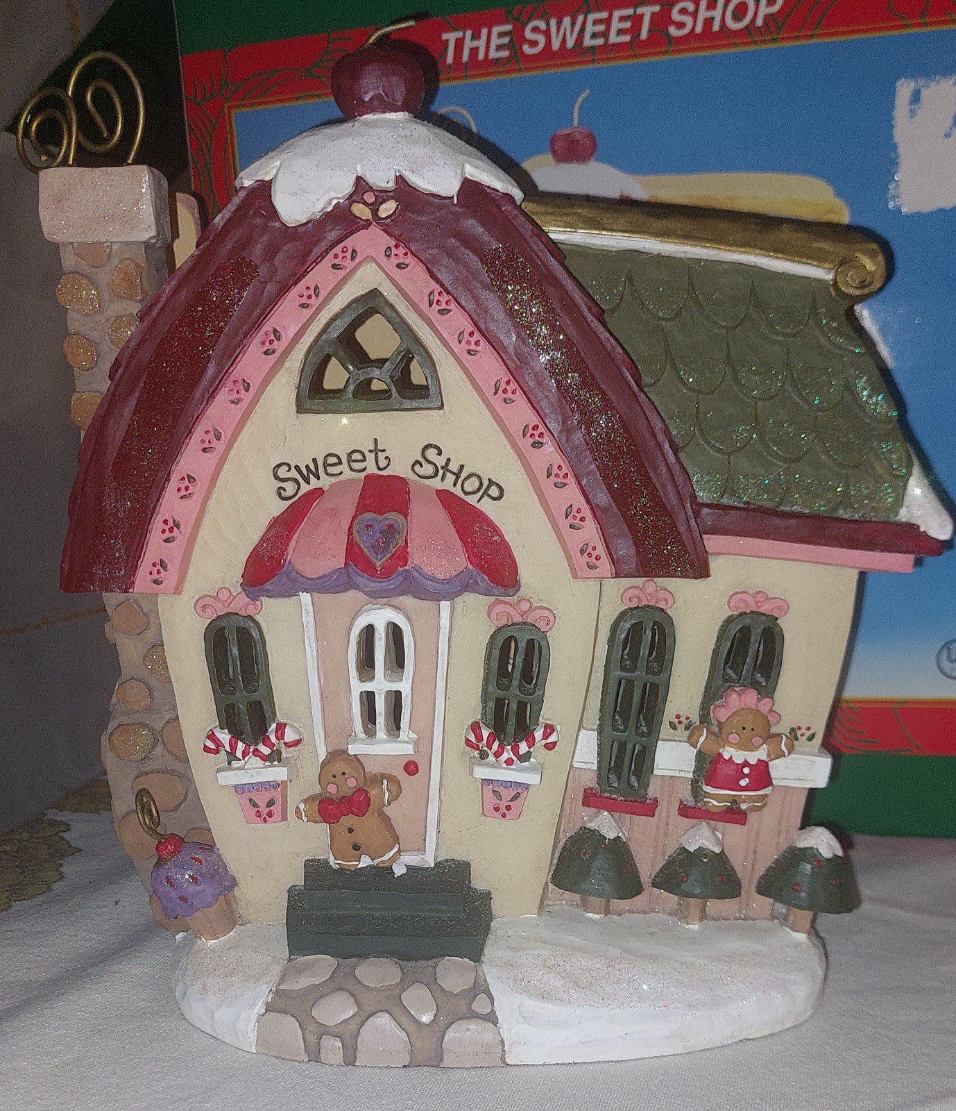  Retired Kurt Adler Gingerbread The Sweet Shop Snowtown Village House