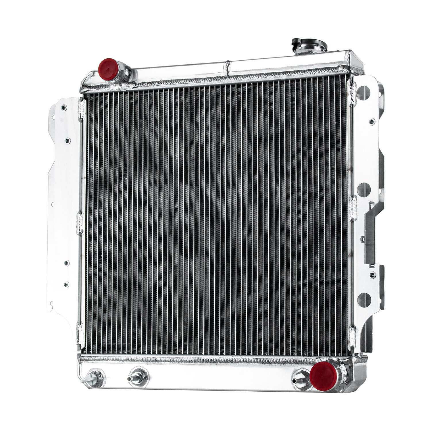 CU8101 4Row Aluminum Radiator fit 1987-2006,04 Jeep Wrangler TJ/YJ 4.0L Chevy V8