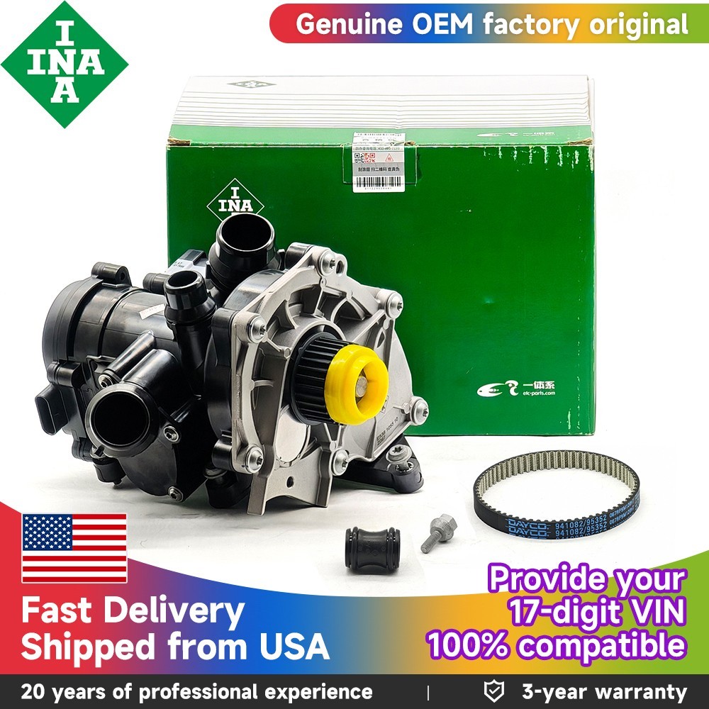 Genuine INA 06L121111H Cooling Water Pump for Audi A3 A4 A5 A6 A7 Q3 Q5 2.0L TSI