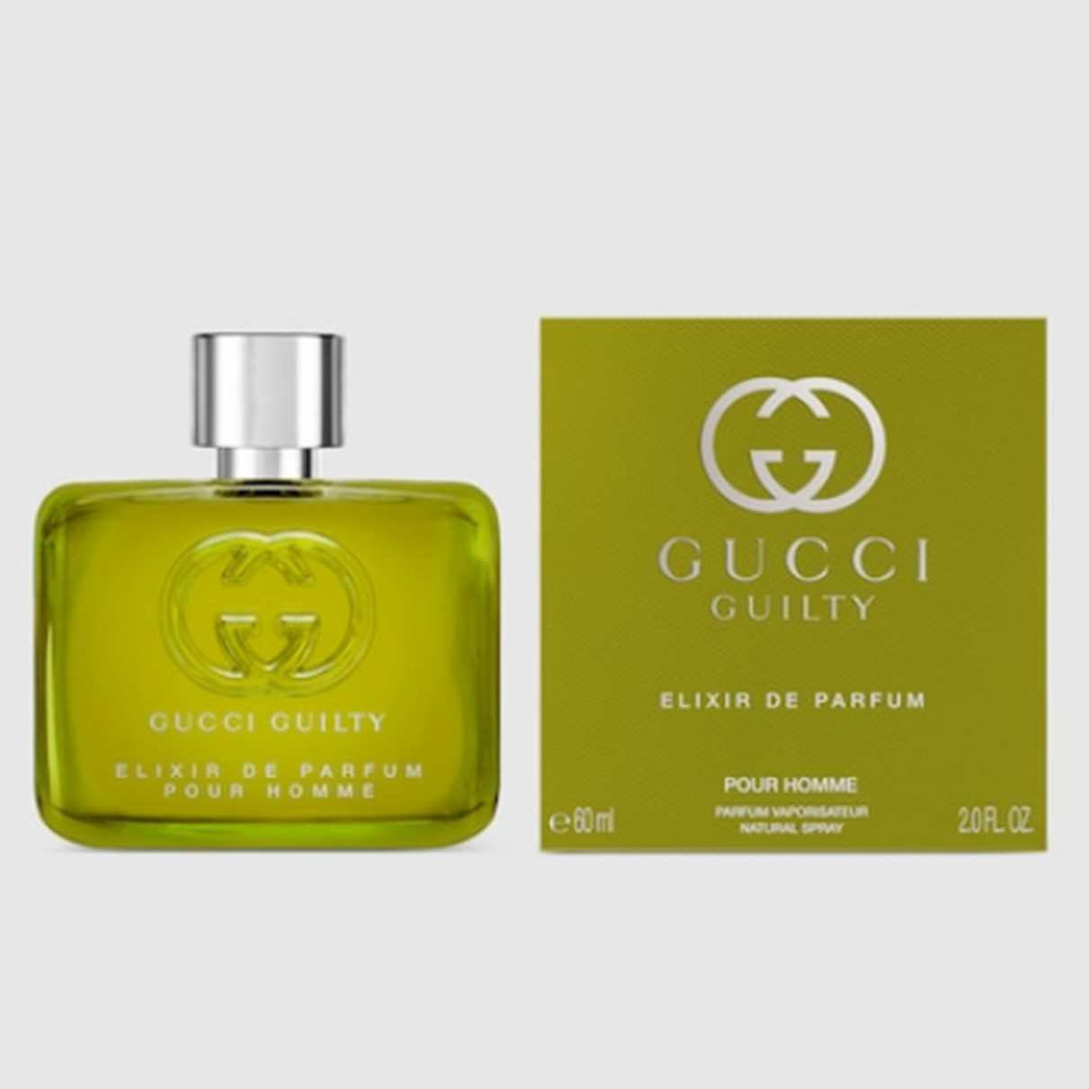 Guilty Elixir de Parfum Pour Homme 2.0 oz / 60ml Men Perfume Brand New Sealed Guilty Elixir de Parfum Pour Homme 2.0 oz / 60ml Men Perfume Brand New Sealed