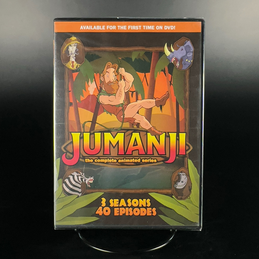 Jumanji: The Complete Animated Series (DVD) 40 Episodes *NEW/SEALED* 