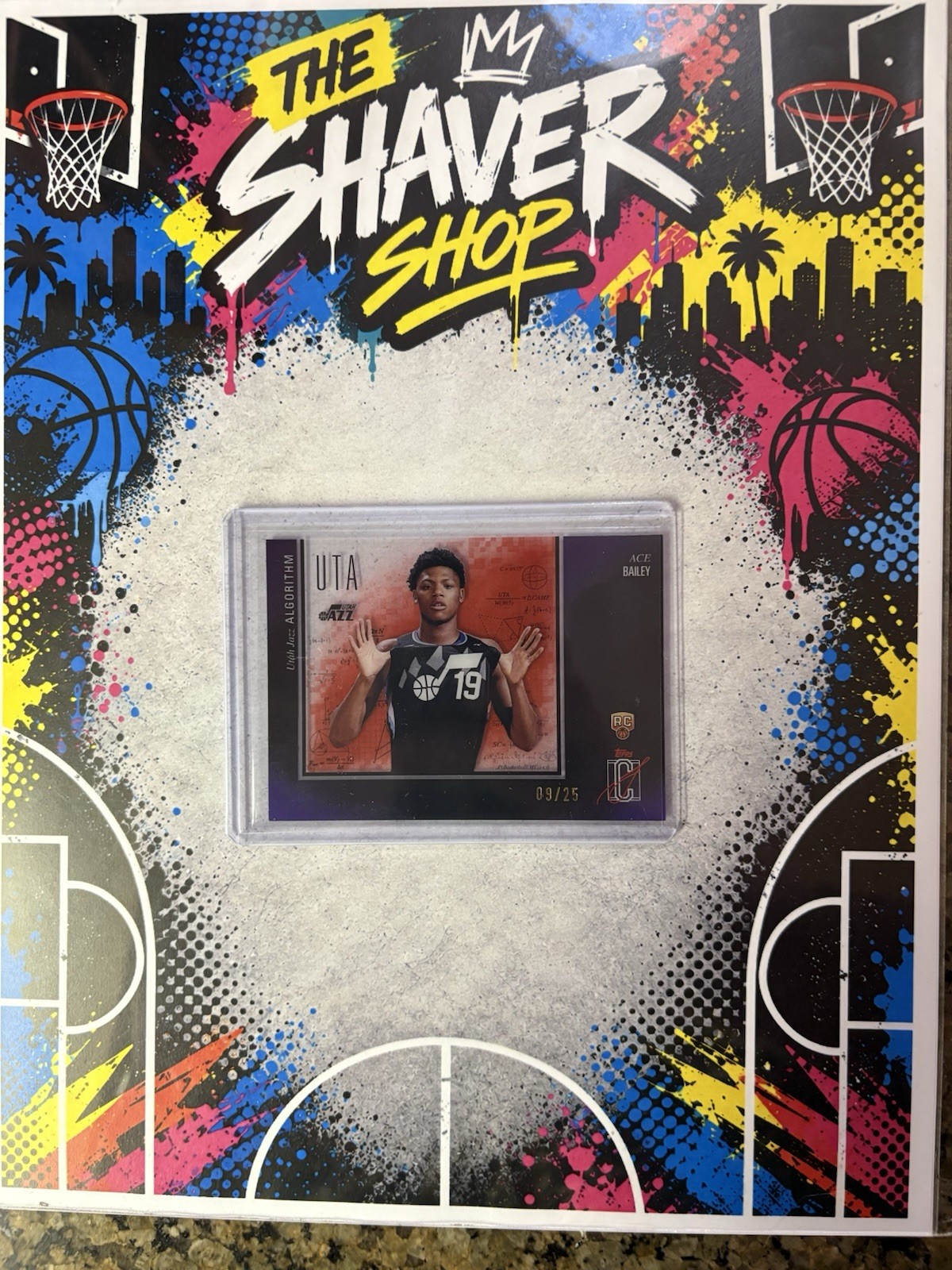 2025-26 Topps Signature Class Algorithm Ace Bailey #AL-24 Red /25 (RC) Case Hit