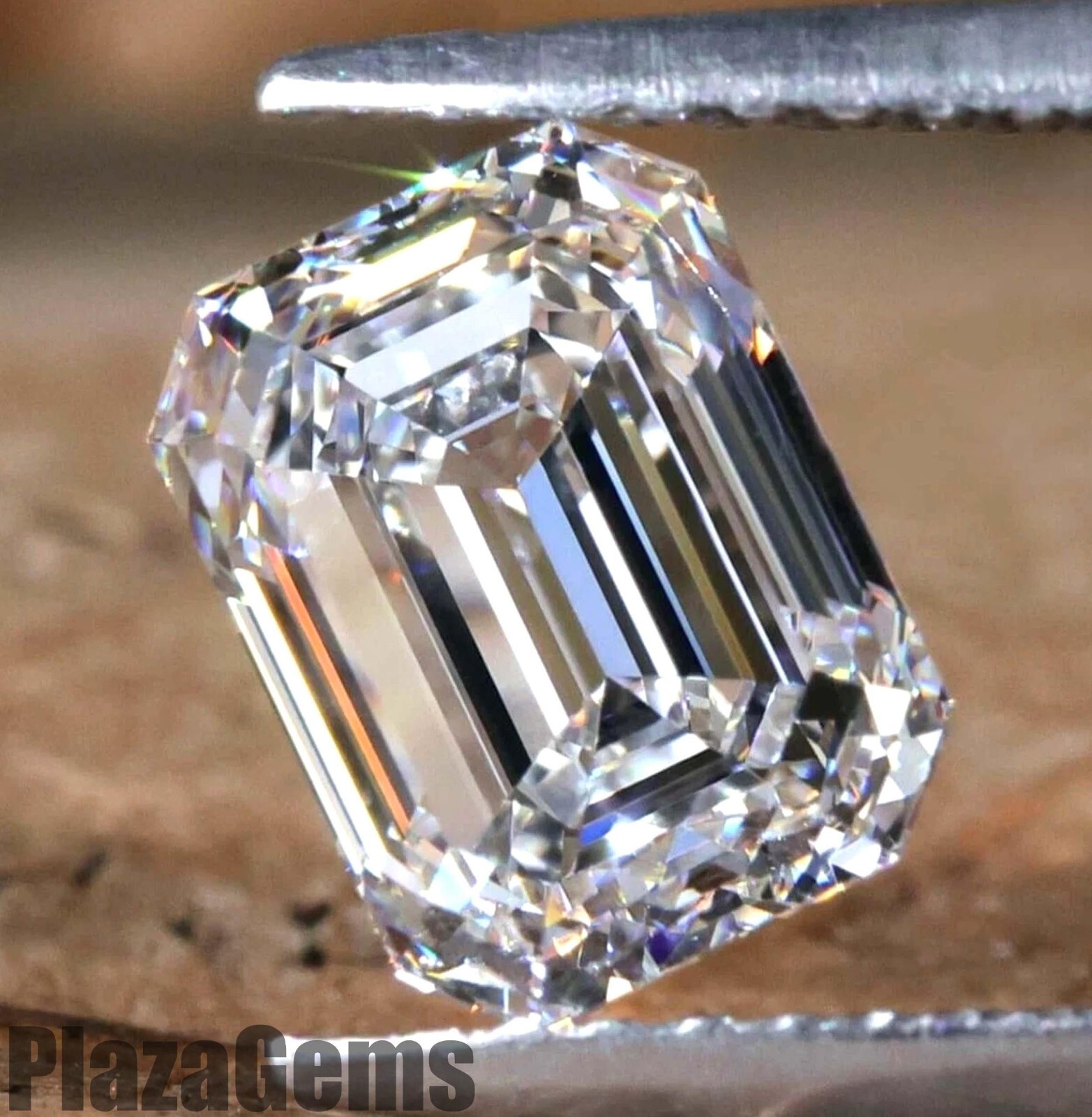 5 Ct Emerald Cut Lab Grown Diamond VVS1-D IGL Certified CVD Loose Gem 5ARV