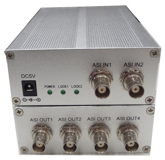 DVB ASI TS Stream 1x4 Distributor/splitter DVB ASI TS Stream 1x4 Distributor/splitter