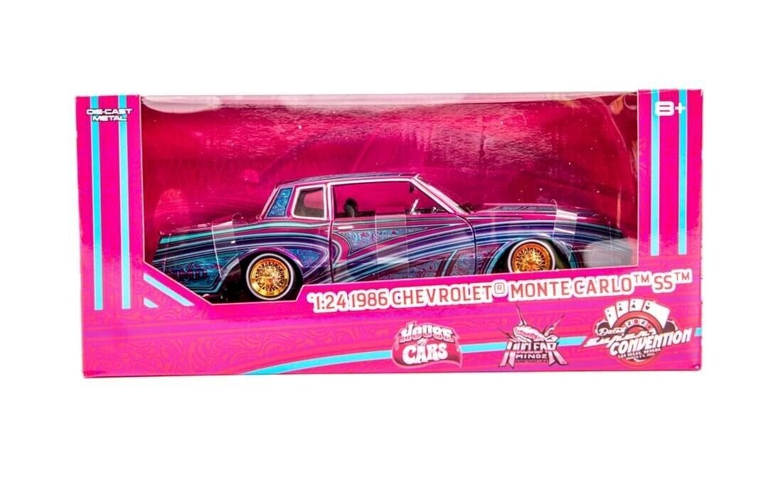 MAISTO LOWRIDER 1/24 NEW 1986 CHEVY MONTE CARLO SS LAS VEGAS 2023 MAISTO LOWRIDER 1/24 NEW 1986 CHEVY MONTE CARLO SS LAS VEGAS 2023