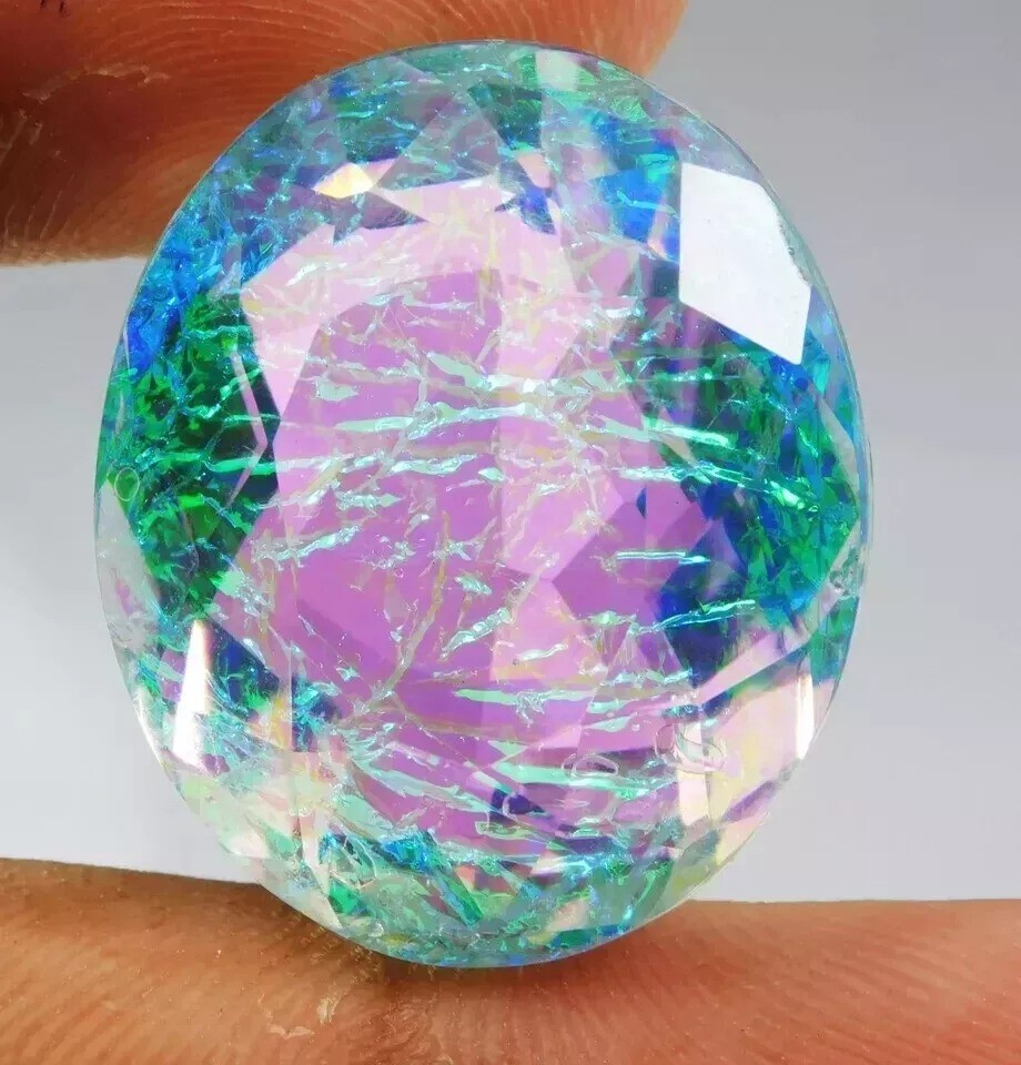 Monarch Fire Opal Doublet Certified 55.01 + Ct Natural Oval Cut  Loose Gemstone