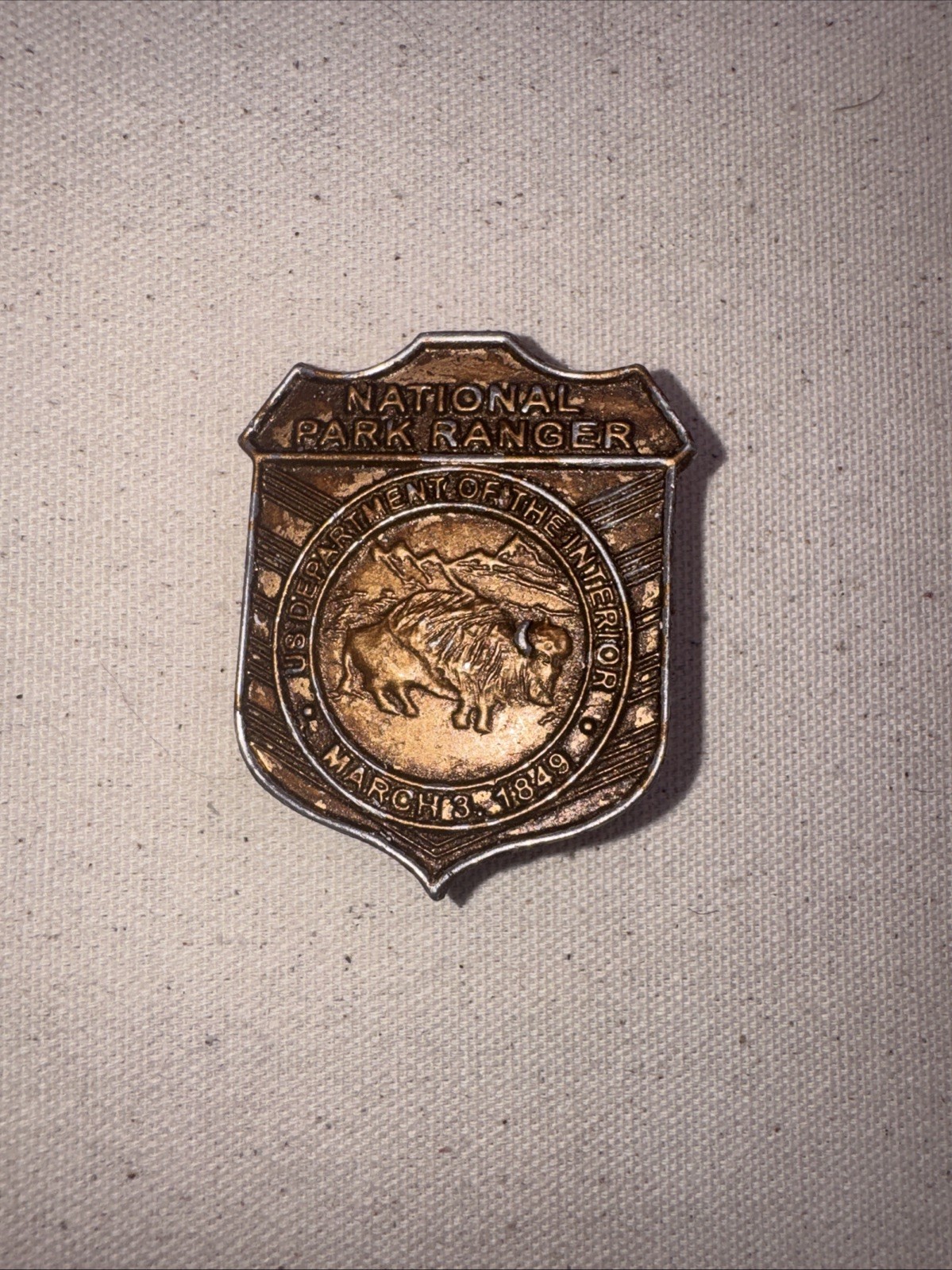 Sony Columbia Pictures Prop National Park Ranger Badge