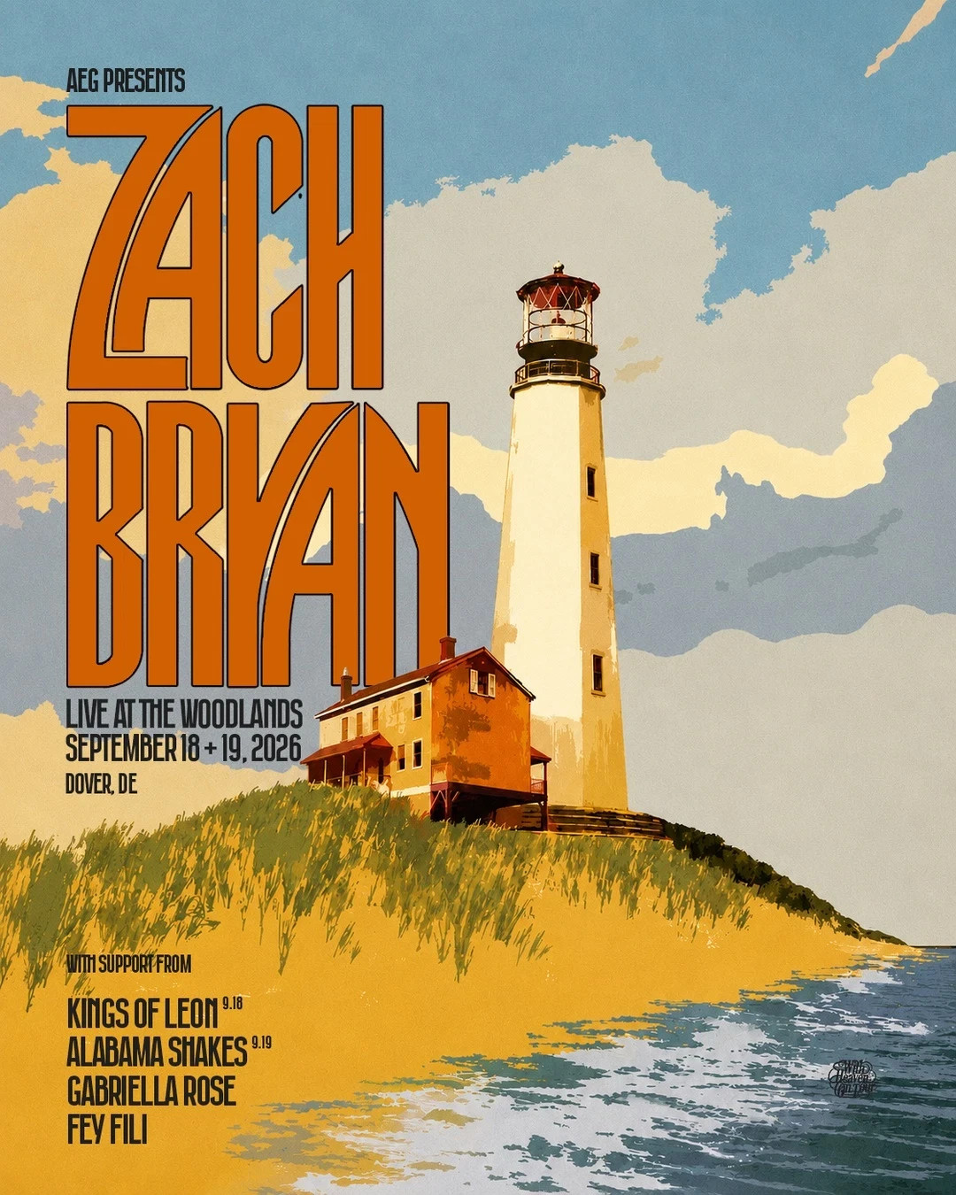 The Monster Mile rocks again Sept. 18–19 with Zach Bryan Poster The Monster Mile rocks again Sept. 18–19 with Zach Bryan Poster