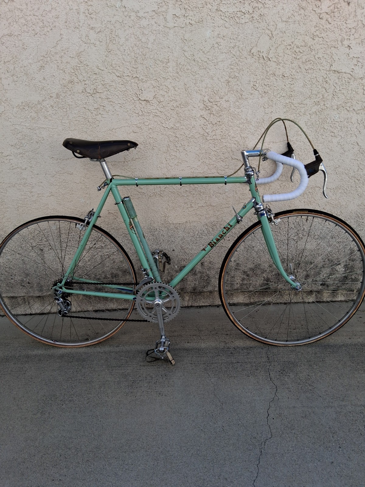 1965 Bianchi Specialissima Team Bicycle Campagnolo Record 58cm Rare Bike 1965 Bianchi Specialissima Team Bicycle Campagnolo Record 58cm Rare Bike