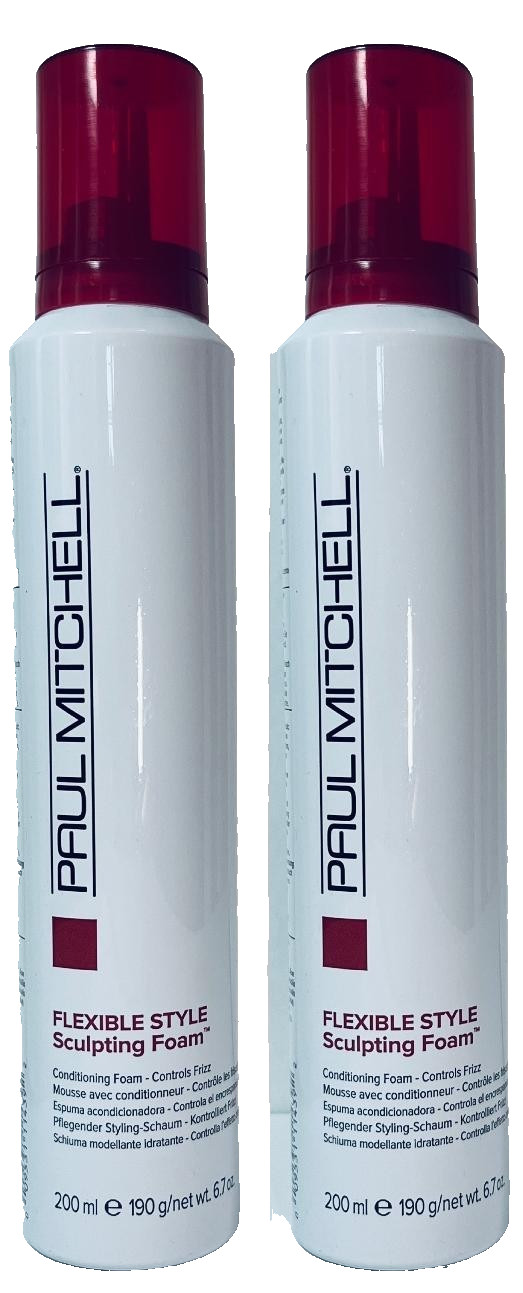2 Paul Mitchell FLEXIBLE STYLE SCULPTING FOAM 6.7 oz COMBINE & SAVE $$$ 2 Paul Mitchell FLEXIBLE STYLE SCULPTING FOAM 6.7 oz COMBINE & SAVE $$$