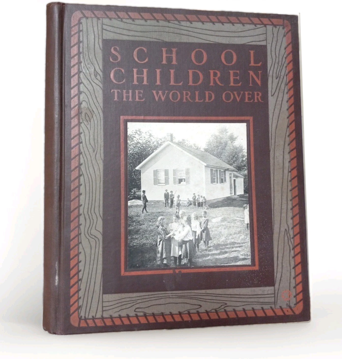 Antique 1909 School Children the World Over, Stories, Illustrated Photos, VG HB