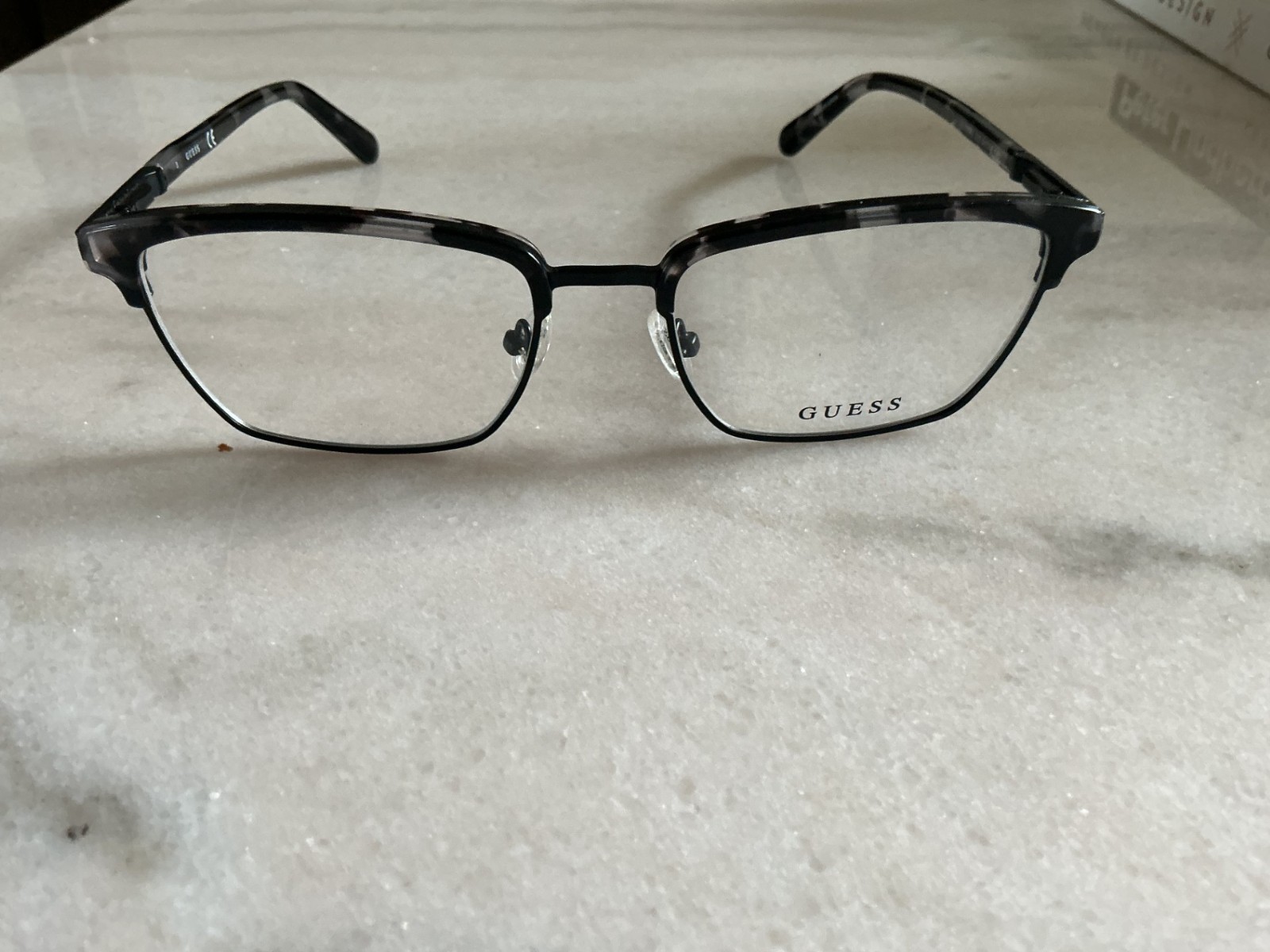 GUESS GU 50062 020 54/18/140 BLACK GRAY FLEX HINGE EYEGLASSES