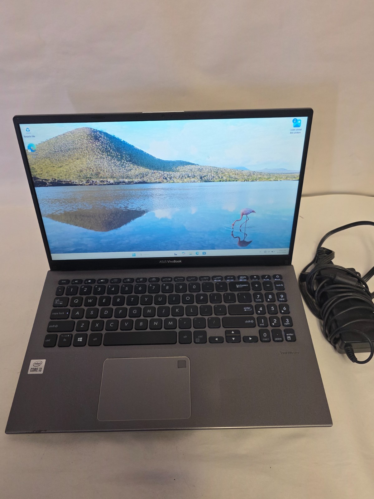 Asus Vivobook 15 X512JA Intel i3-1005G1 1.20GHz 8GB RAM 128GB M.2 NVMe Win 11