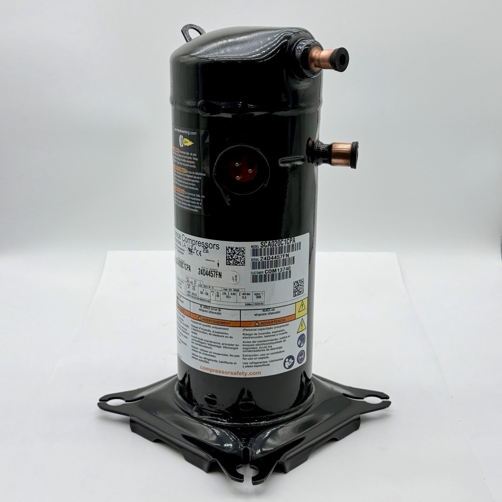 NEW Copeland Trane Alliance ZP20K7E-PFV-353 Replaces ZP20K5E-PFV ZP20K6E-PFV