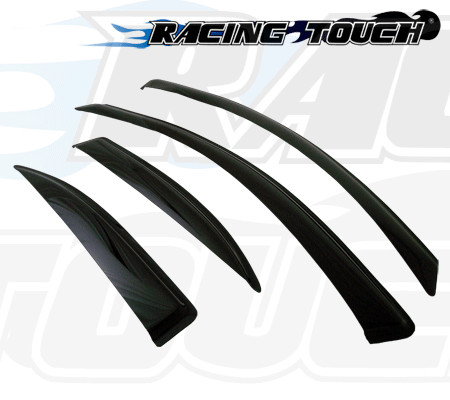 2MM Window Visor Wind Guard Outside Mount 4pcs For 1996-2004 Nissan Pathfinder