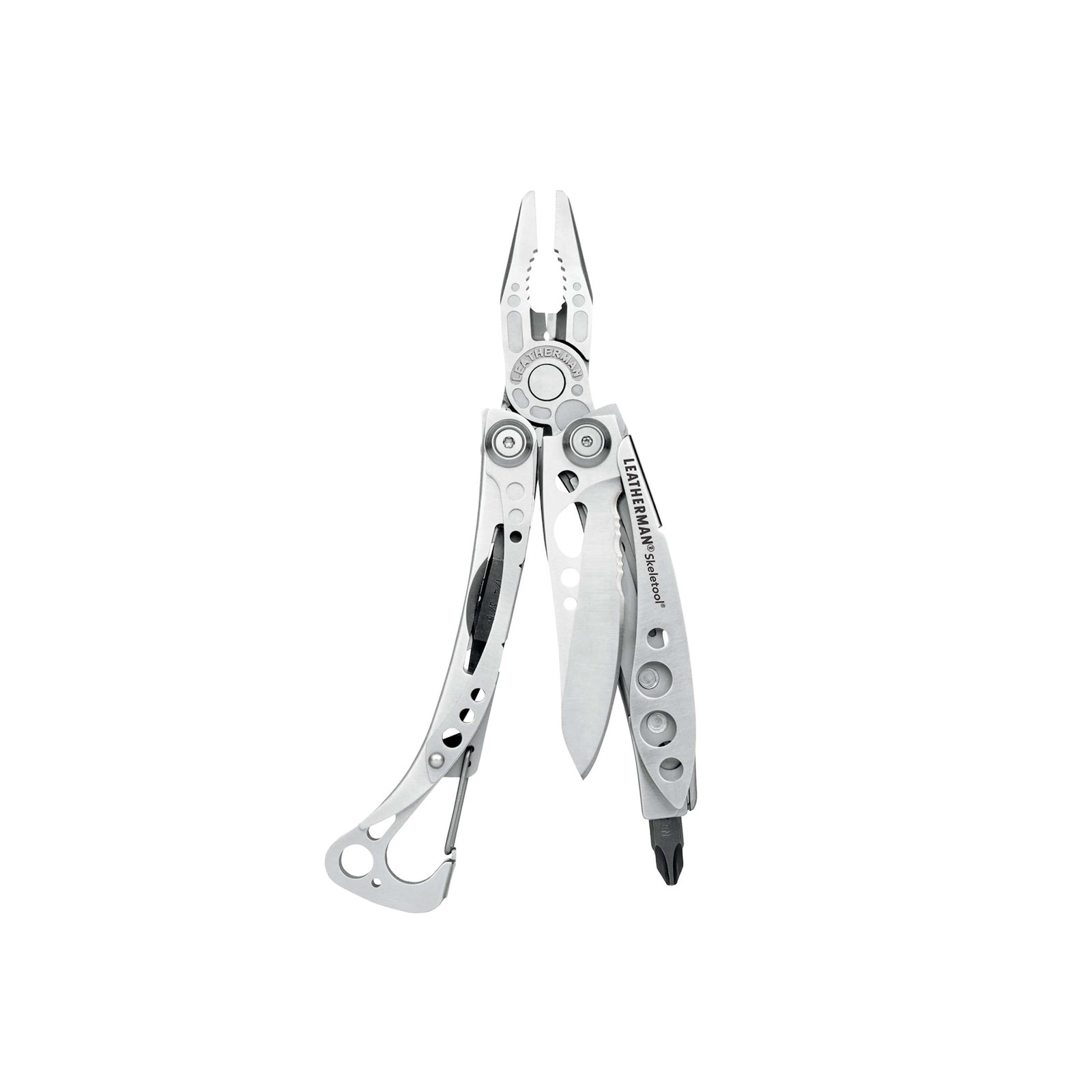 LEATHERMAN Skeletool 7-in-1 Lightweight EDC Multitool, Stainless Steel LEATHERMAN Skeletool 7-in-1 Lightweight EDC Multitool, Stainless Steel