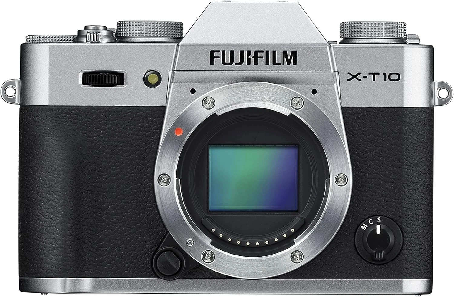 FUJIFILM X-T10 XT10 Body Silver 16MP WiFi Tilt LCD Compact Camera