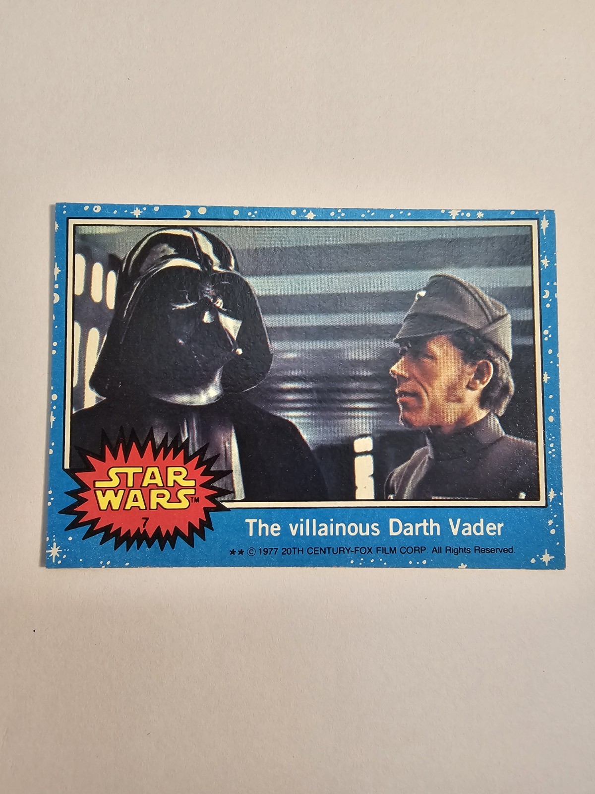 1977 TOPPS Star Wars Trading Card 1977 TOPPS Star Wars Trading Card