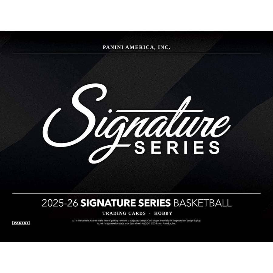 25-26 Panini Signature Series Basketball Hobby Box Factory Sealed 25PAKSS 25-26 Panini Signature Series Basketball Hobby Box Factory Sealed 25PAKSS