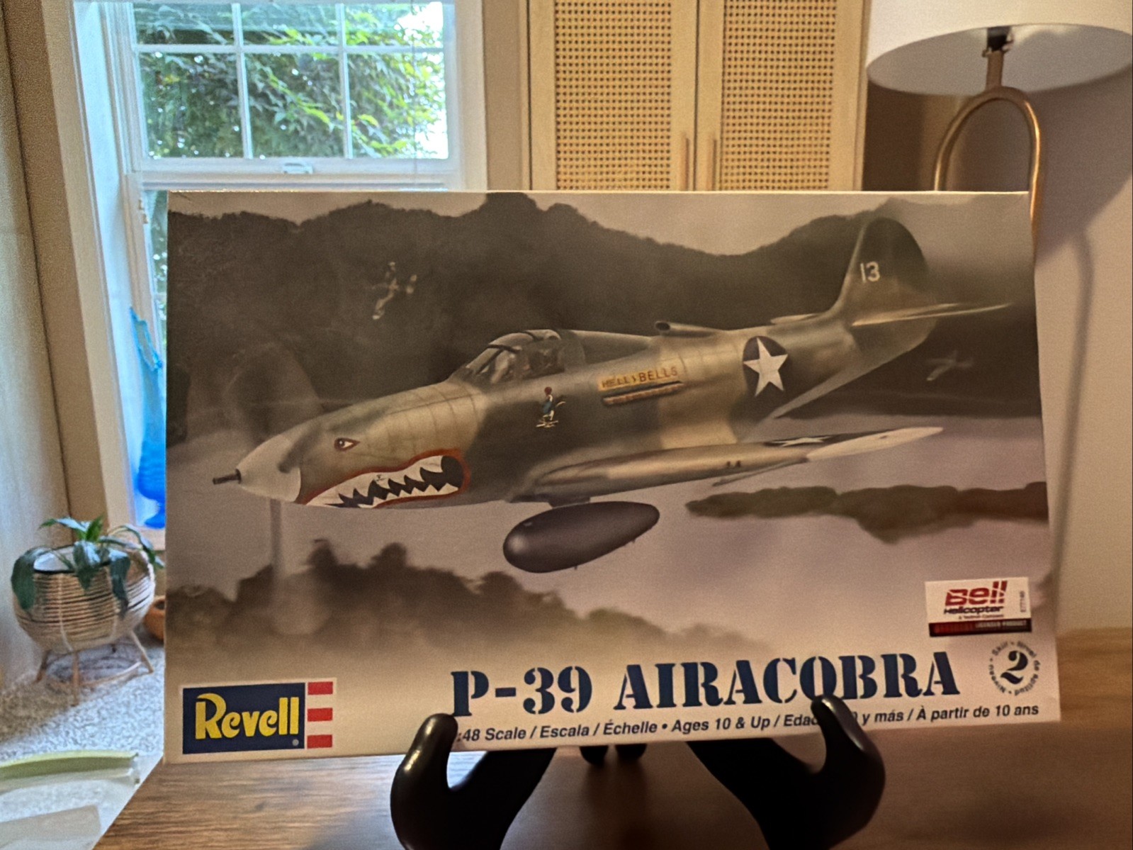 Revell 1:48 P-39 Airacobra Plane Model Kit 85-5255 Opened Sealed Inside Revell 1:48 P-39 Airacobra Plane Model Kit 85-5255 Opened Sealed Inside