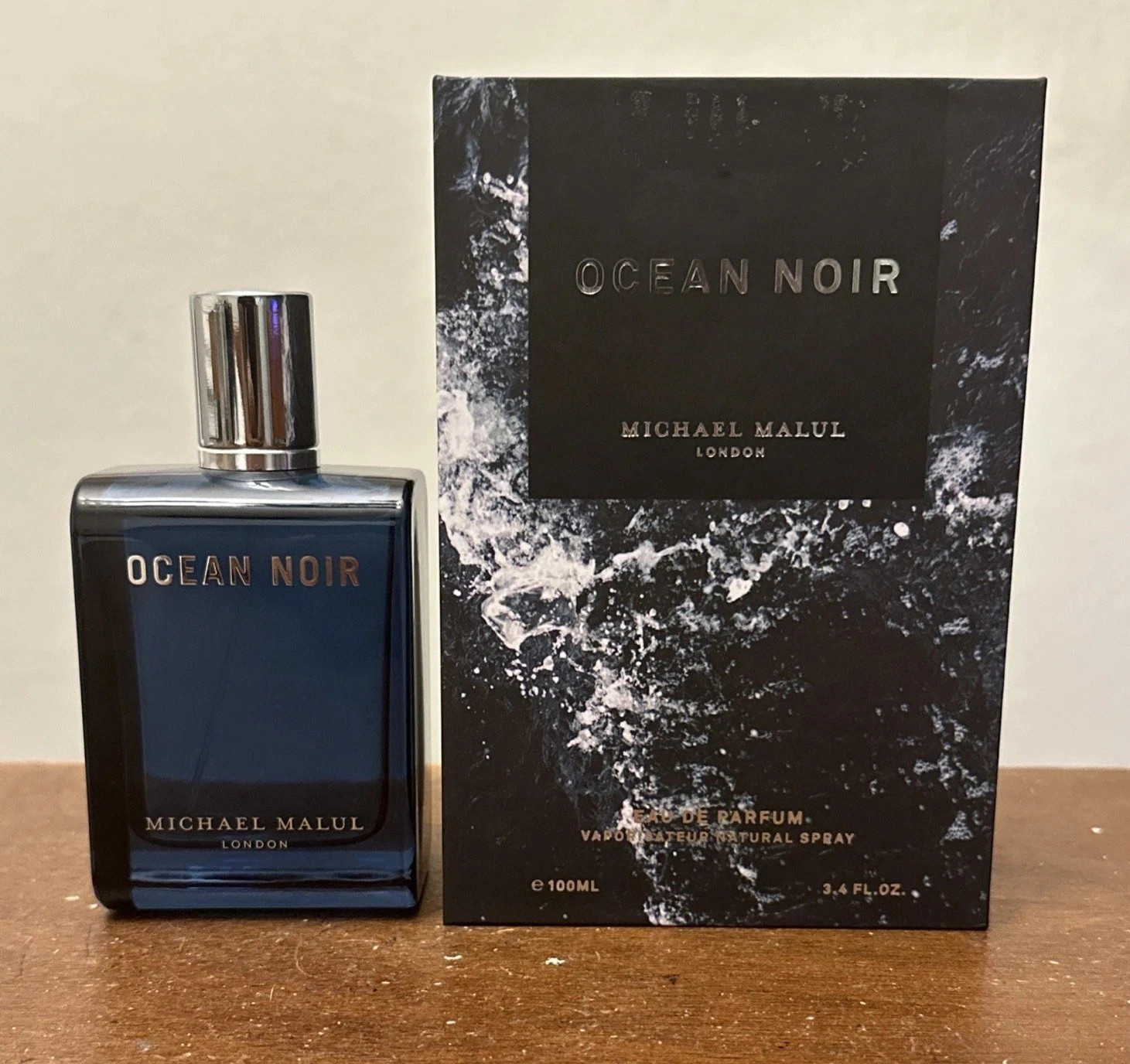Michael Malul Ocean Noir Men\'s Eau de Parfum EDP 3.4oz 100ml, SEALED, NIB