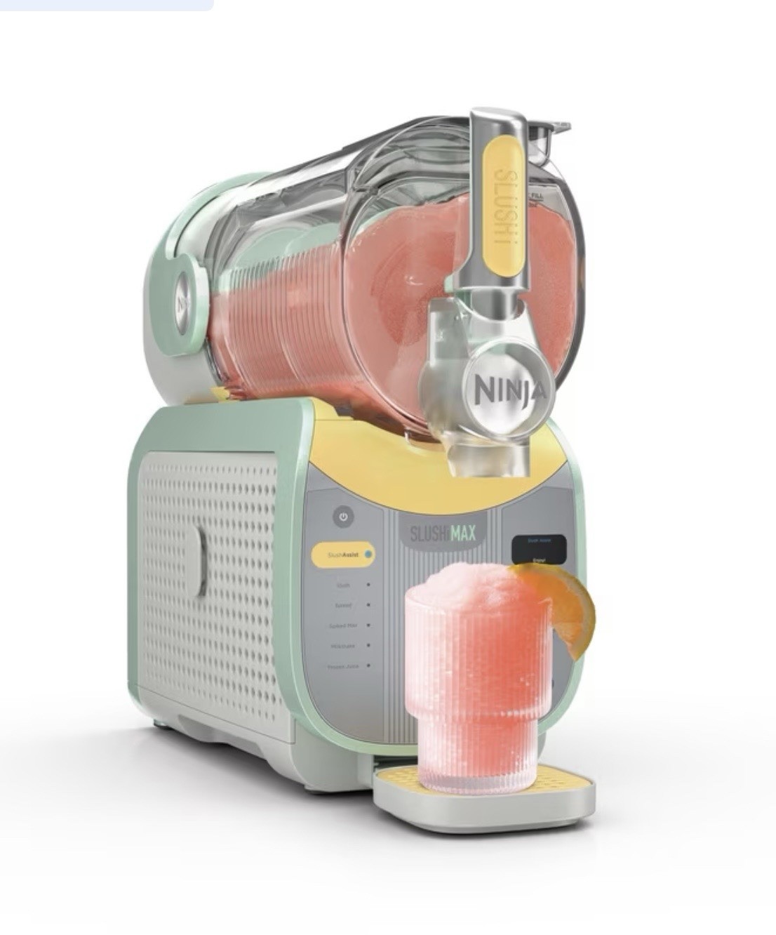 New Ninja SLUSHi Max XXL Smart Frozen Drink Maker Smart Technology Lemon/Mint New Ninja SLUSHi Max XXL Smart Frozen Drink Maker Smart Technology Lemon/Mint