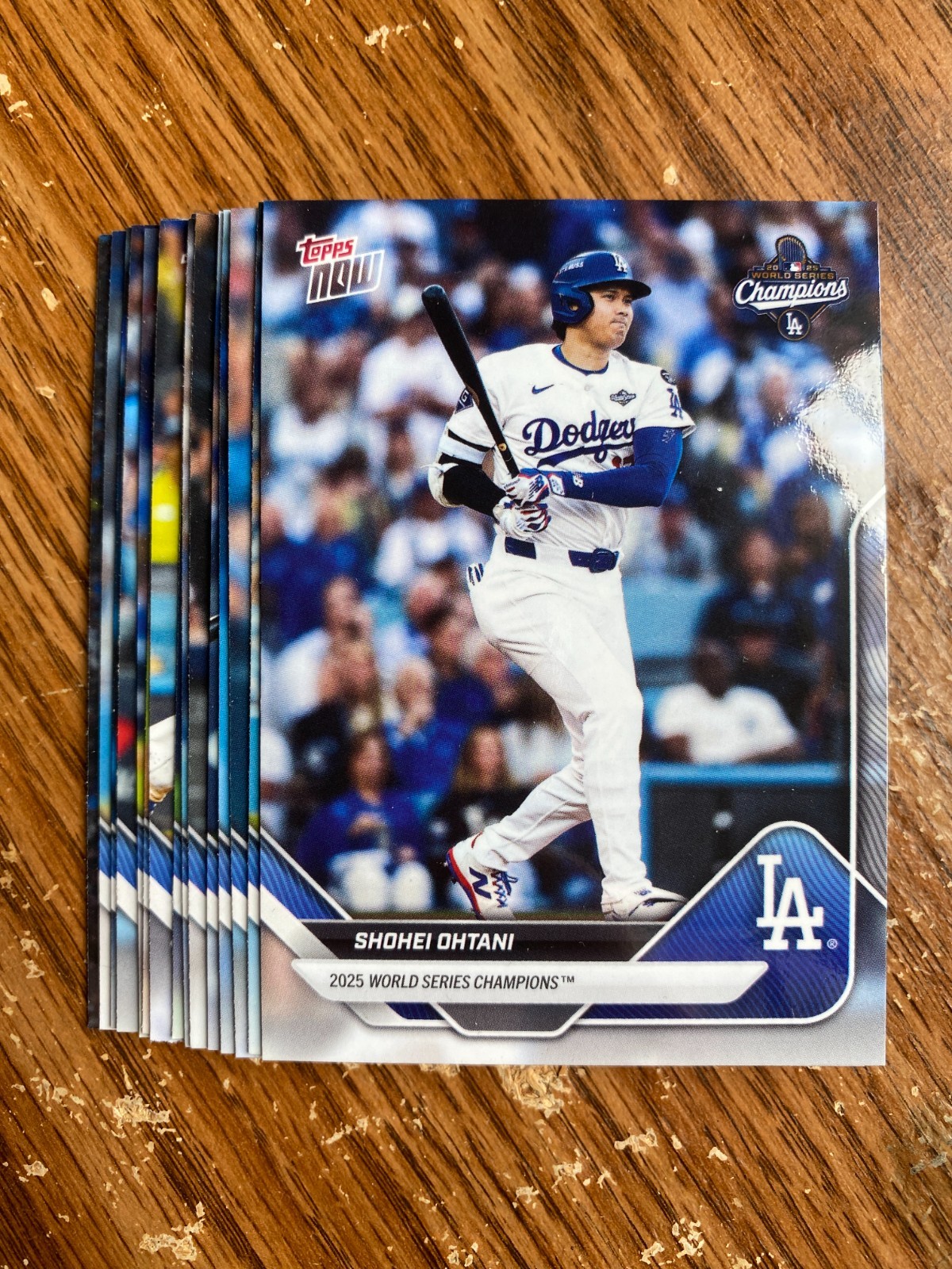 2025 World Series Champions Los Angeles Dodgers Topps NOW Complete 15-Card Set 2025 World Series Champions Los Angeles Dodgers Topps NOW Complete 15-Card Set