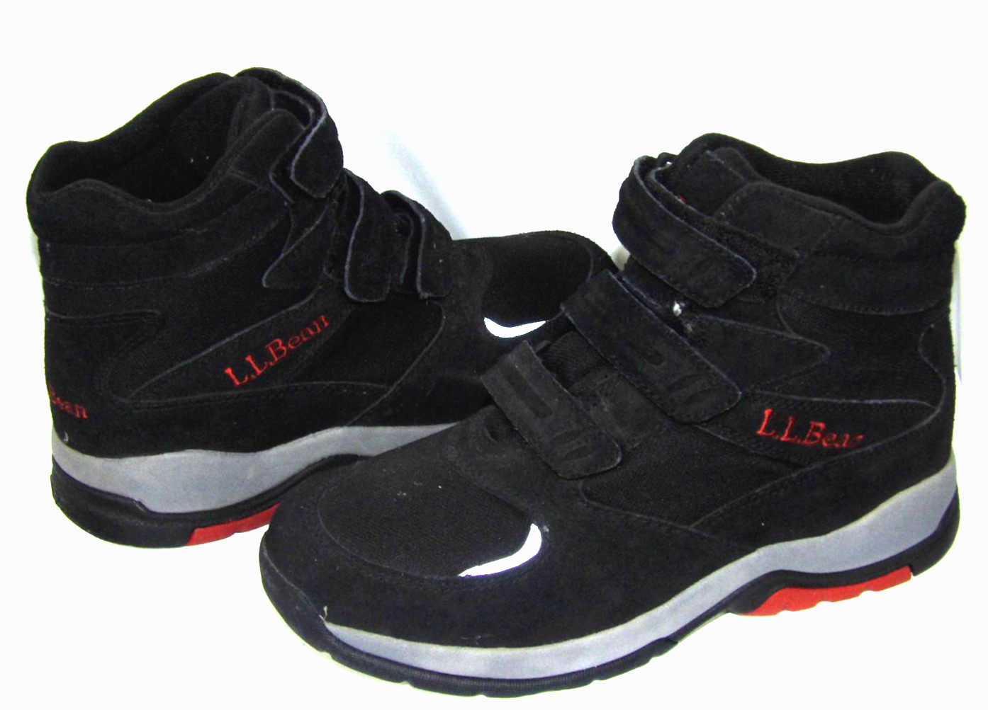 L.L. Bean Primaloft Hook & Loop Black Sneaker Boots Insulated Men\'s 10M