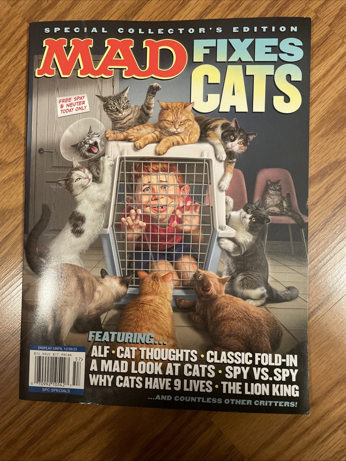 MAD Magazine Special FIXES CATS 2025. Special Collector’s Edition New
