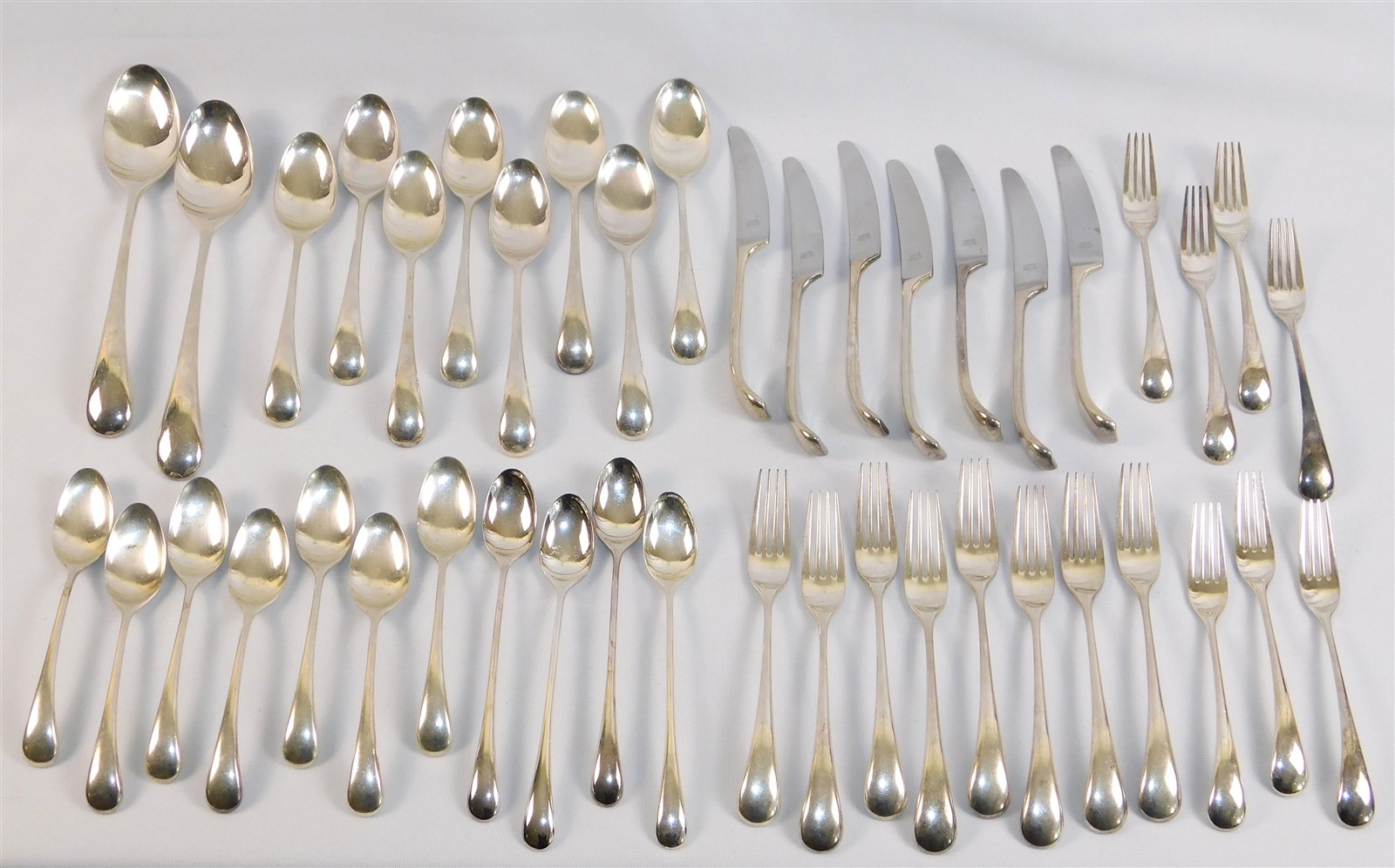 43 Pcs Dansk International Designs Torun Japan Stainless Flatware Set