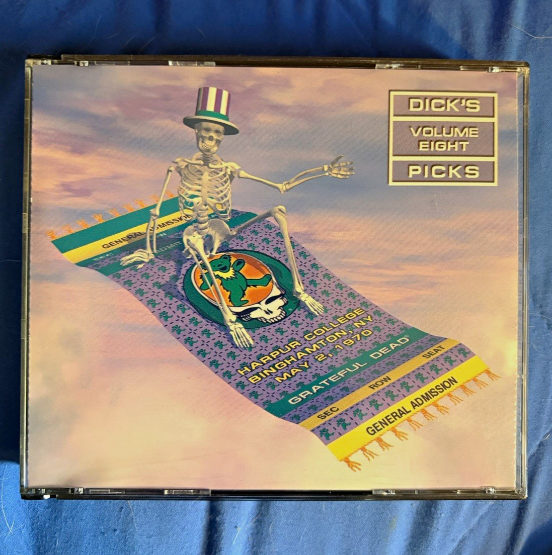 Grateful Dead Dick's Picks Vol. 8 3-CD Set 1997 Grateful Dead Records Rock