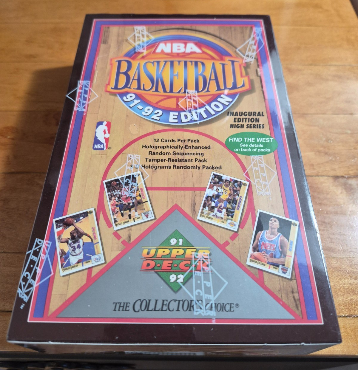 1991-92 UPPER DECK HIGH SERIES NBA BASKETBALL FACTORY SEALED BOX 1991-92 UPPER DECK HIGH SERIES NBA BASKETBALL FACTORY SEALED BOX