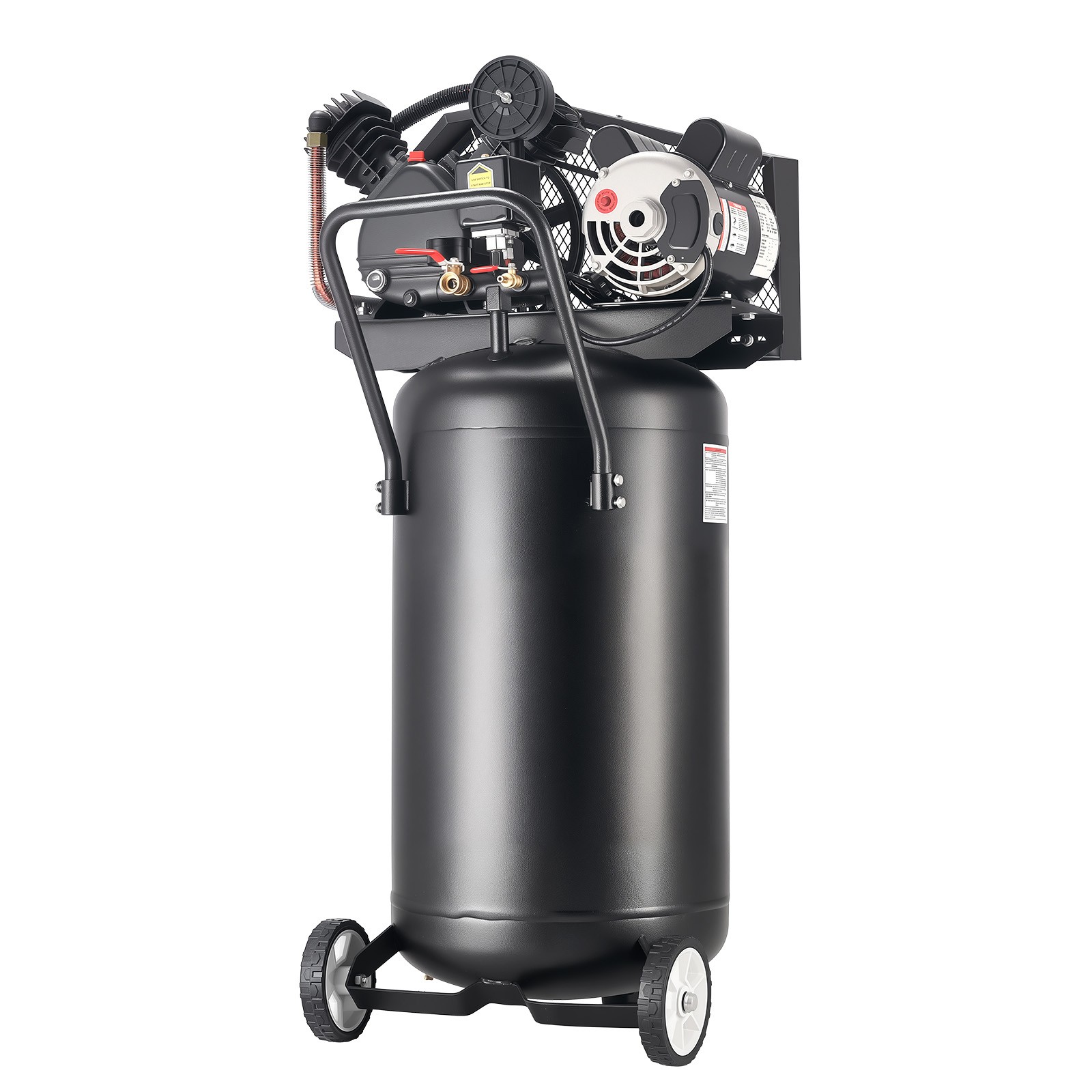 Uimoso 25 Gallon Air Compressor 2HP 5.5 SCFM at 90PSI Max 200PSI Oil-Lubricated