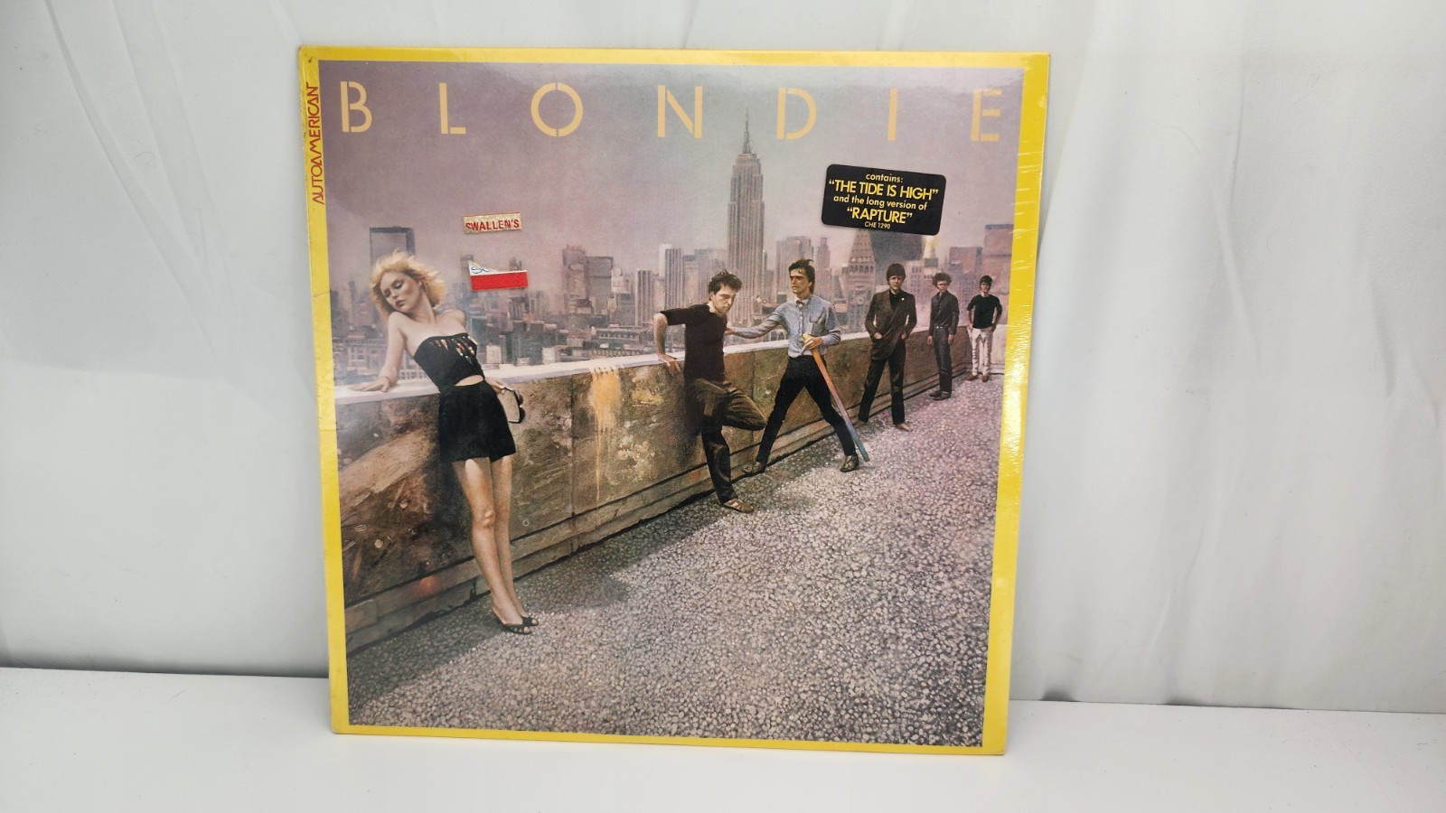 BLONDIE~VERY RARE SEALED LP~AUTOAMERICAN~1980 USA 1st PRESS~W/RARE HYPE STICKER BLONDIE~VERY RARE SEALED LP~AUTOAMERICAN~1980 USA 1st PRESS~W/RARE HYPE STICKER