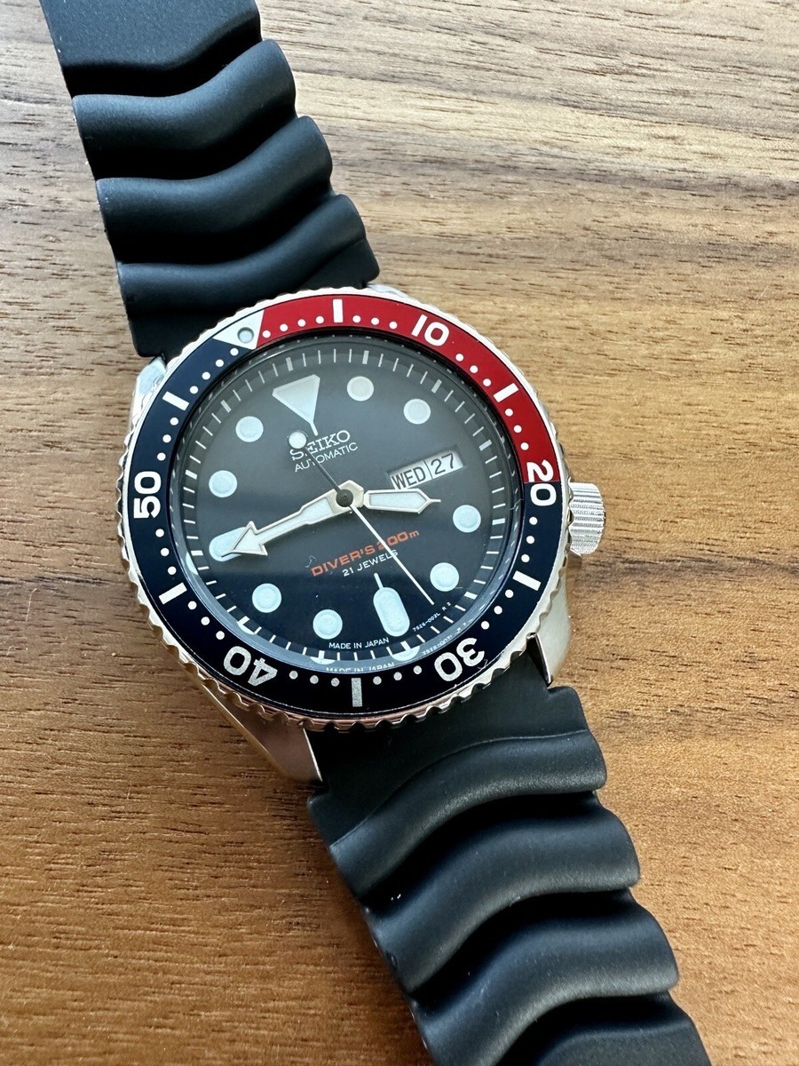 Seiko SKX009J (Made In Japan) Dive Watch On Seiko Jubilee (W/ Extra Seiko Nato)