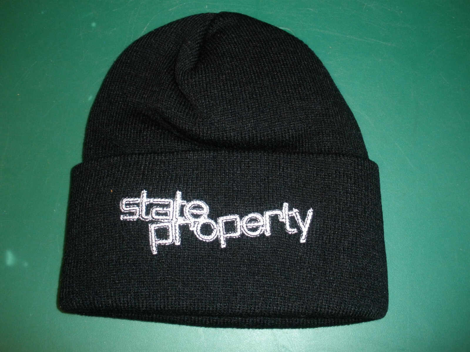 NEW without Tags State Property Beanie Black ONFM NEW without Tags State Property Beanie Black ONFM