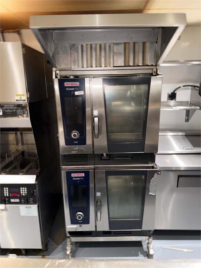 2022 Rational Half Electric Double Combi Oven 1PH Ultra Vent Plus iCombi Pro XS