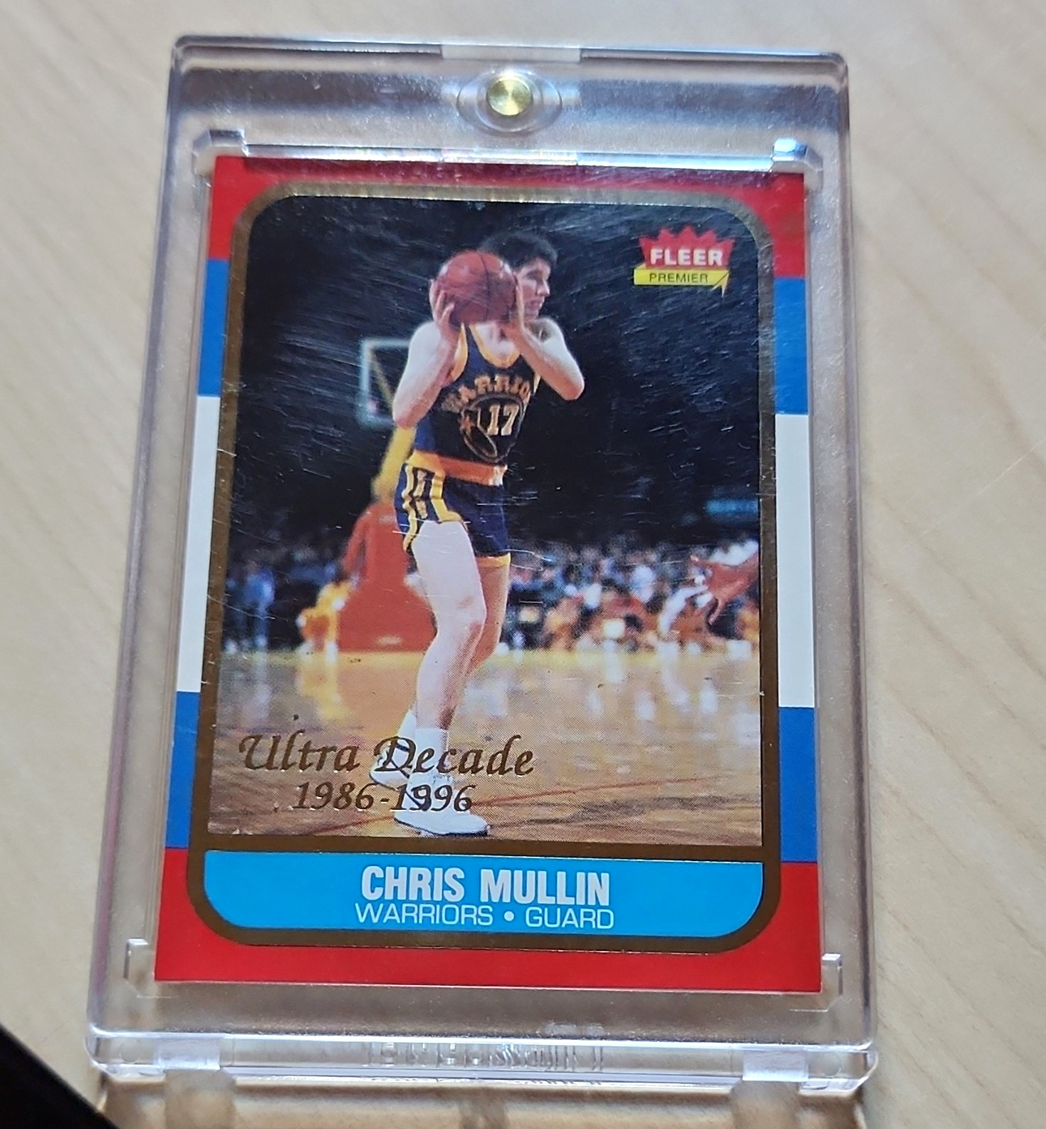 Fleer 1996 Fleer Premier Ultra Decade 1986-1996 Chris Mullin Warriors U-6
