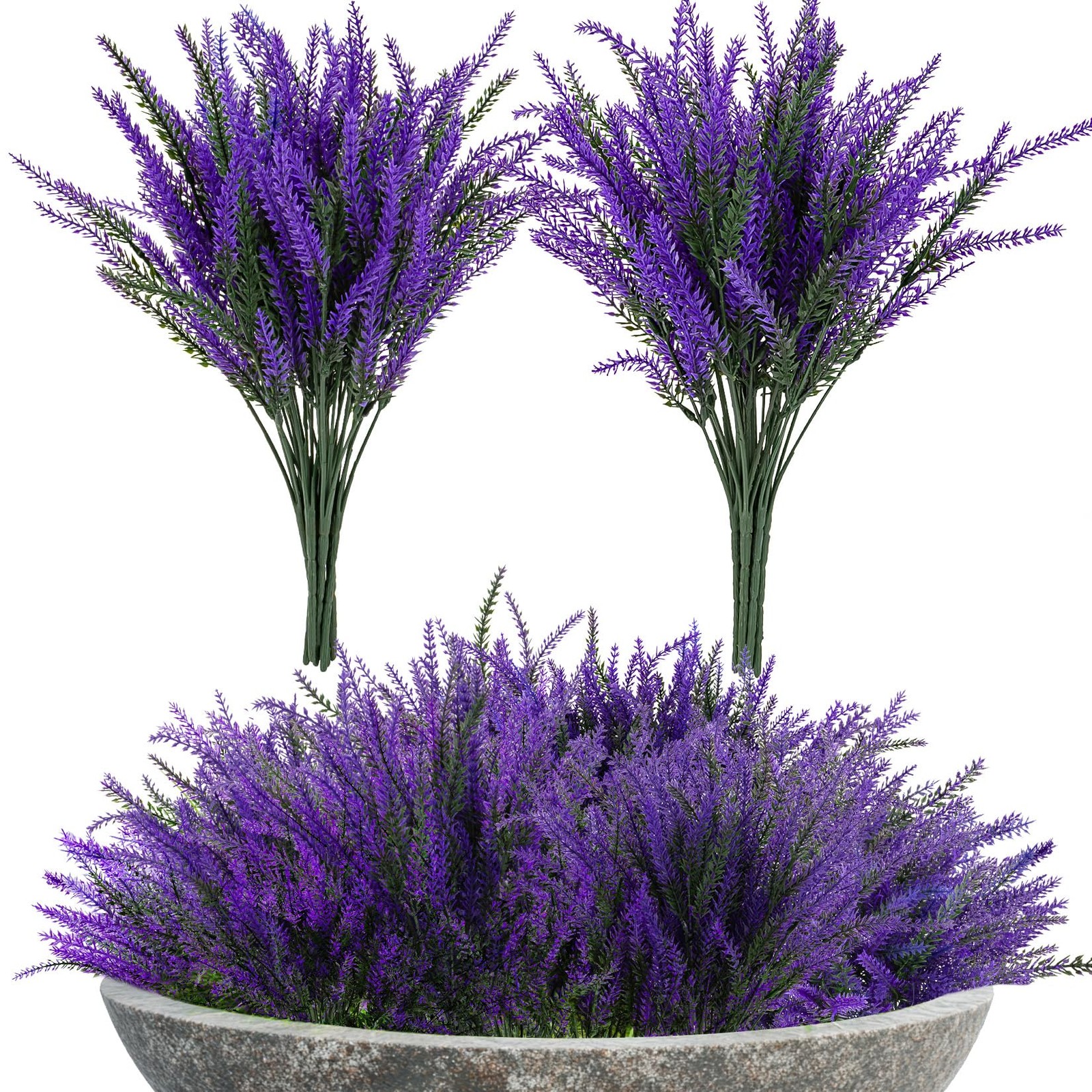 RAINFLOW 8 PCS 3.5 inches (D) x 5.9 (W) x 14.9 (H), Purple