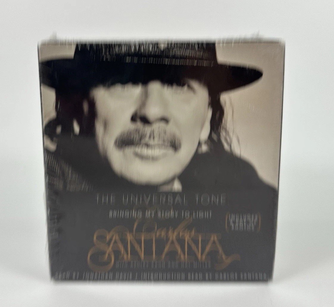 Carlos Santana The Universal Tone Audiobook CD Set Sealed 2014 Autobiography