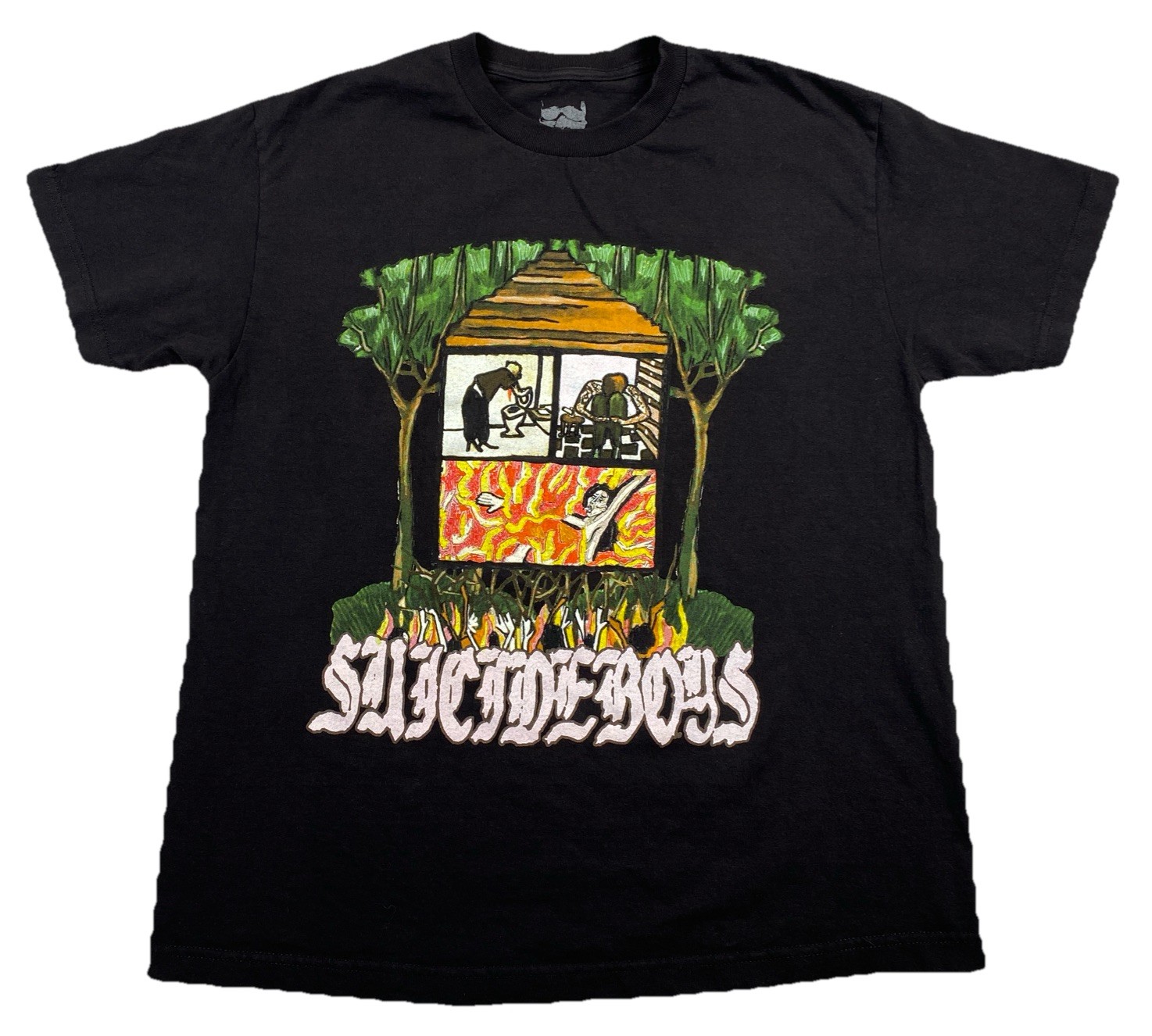 Suicideboys Long Term Effects Of Suffering T-Shirt Black G59 Records Men\'s Large