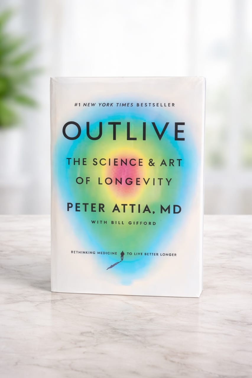 Outlive: The Science & Art of Longevity by Peter Attia MD Paperback New