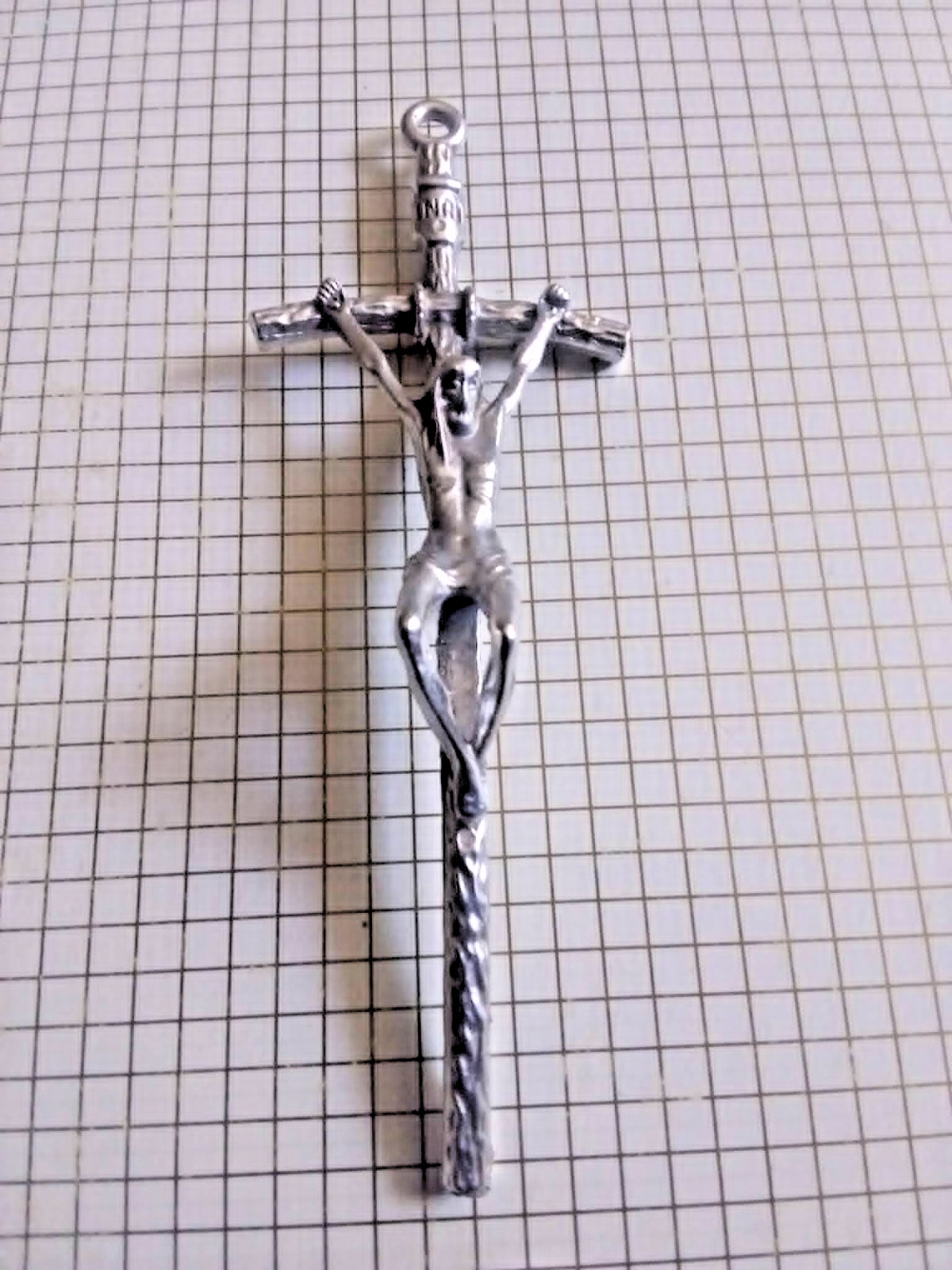 POPE JOHN PAUL II GIVEN BLESSED CROSS FOR CHILDHOOD FRIEND RARE