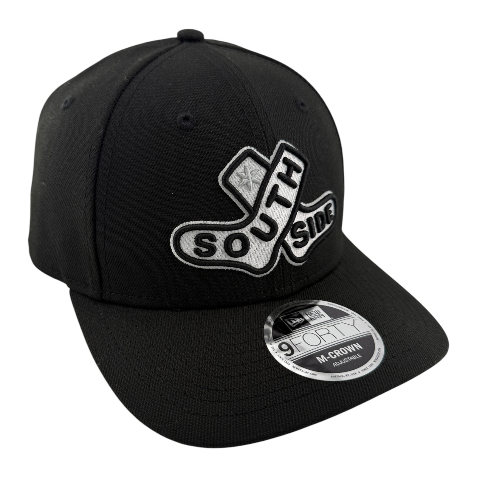 New Era Chicago White Sox MLB South Side 9Fort M-Crown Snapback Adjustable Hat New Era Chicago White Sox MLB South Side 9Fort M-Crown Snapback Adjustable Hat