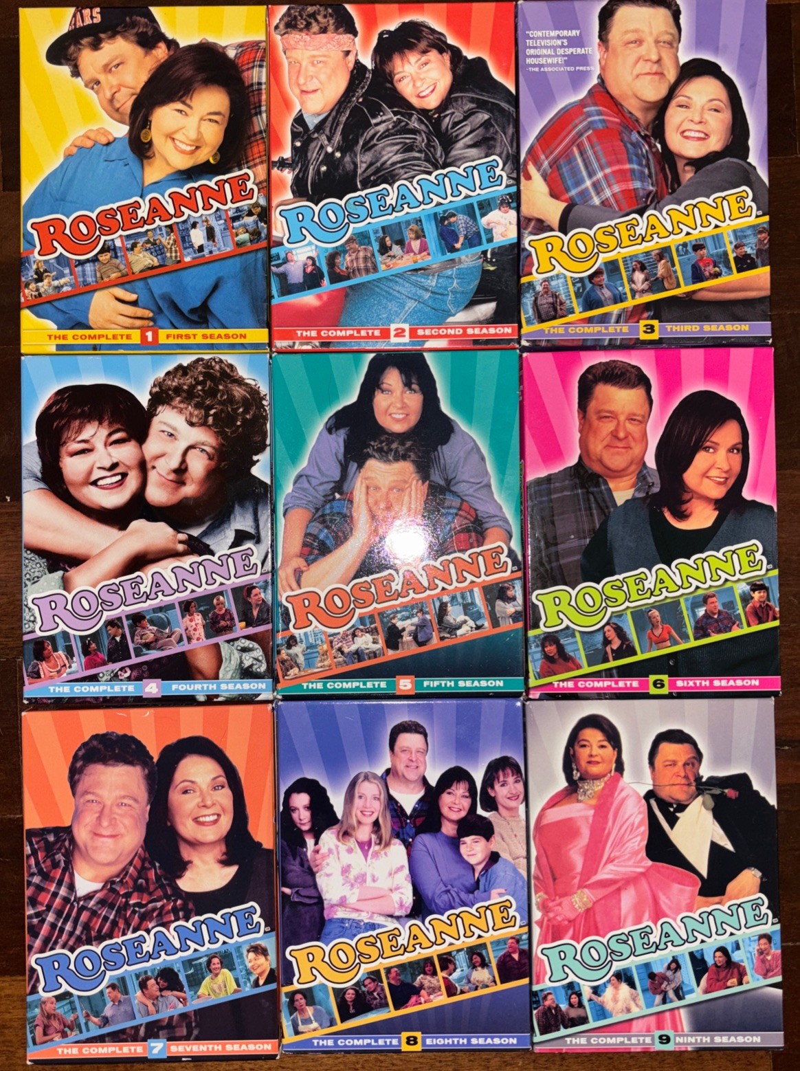 Roseanne Complete Series DVD Set Seasons 1-9 TV Series 222 Episodes 36 Disc A++ Roseanne Complete Series DVD Set Seasons 1-9 TV Series 222 Episodes 36 Disc A++