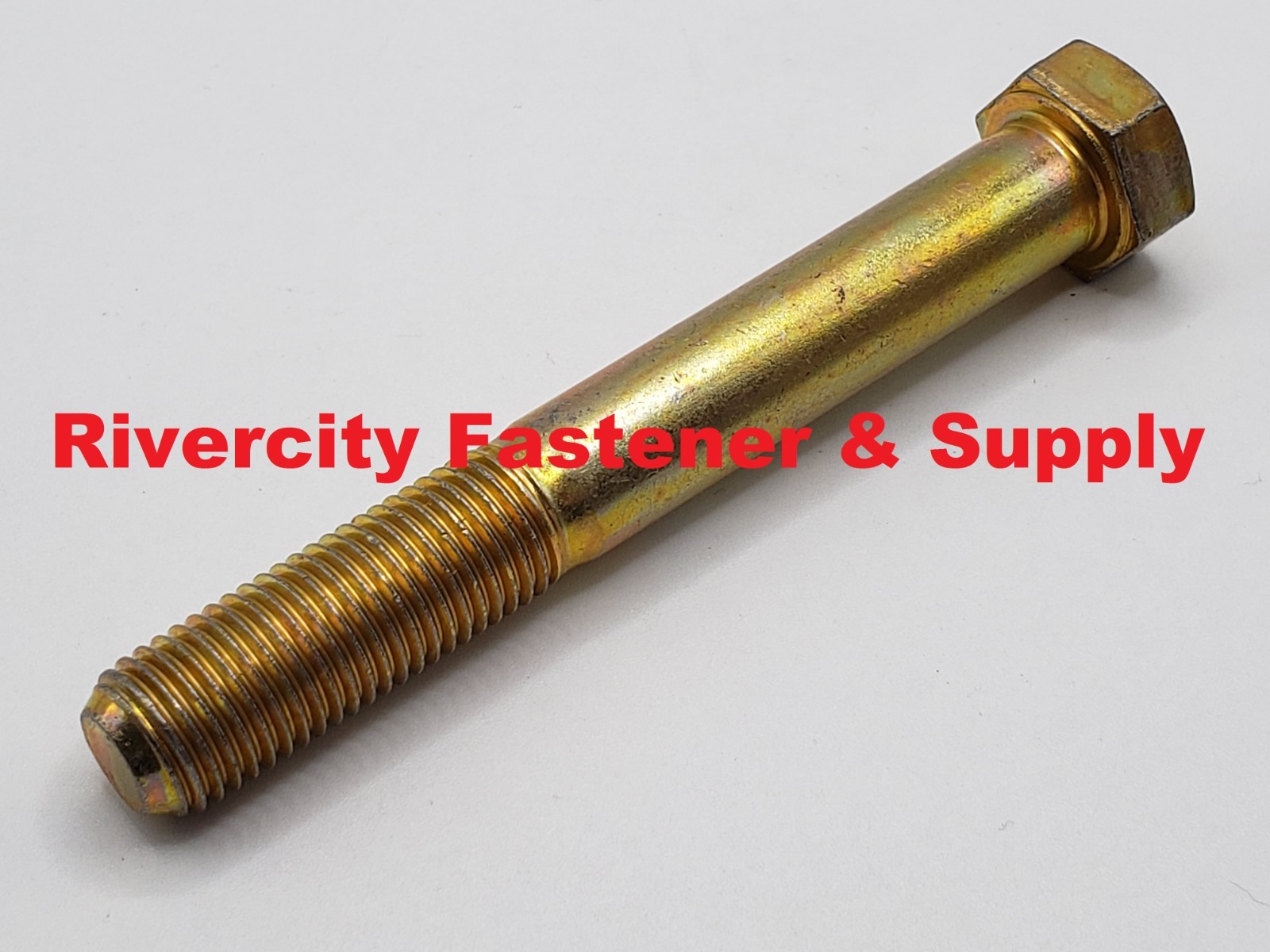 7/16-20x3-1/4 Hex Head Cap Screws 7/16-20 x 3.25 Bolts 7/16x20 x 3-1/4 Grade 8