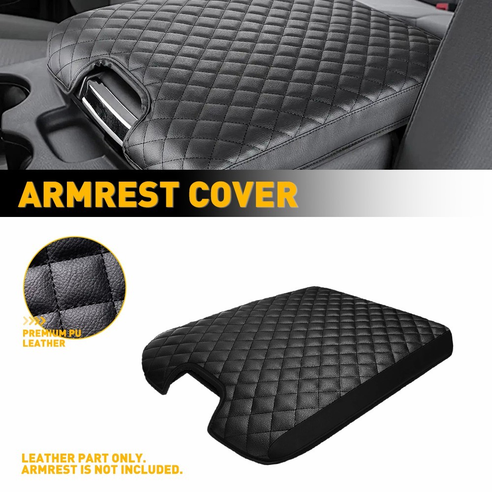 Fit 2013-25 Dodge RAM 1500 2500 3500 Jump Seat Center Console Armrest Cover 10X